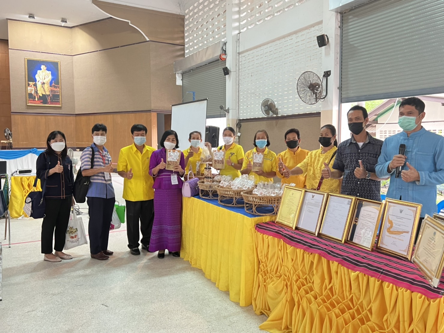 พช.ยโสธร คัดเลือกกองทุนพัฒนาบทบาทสตรีดีเด่น ระดับจังหวัด ประจำปี 2565 ณ อำเภอมหาชนะชัย