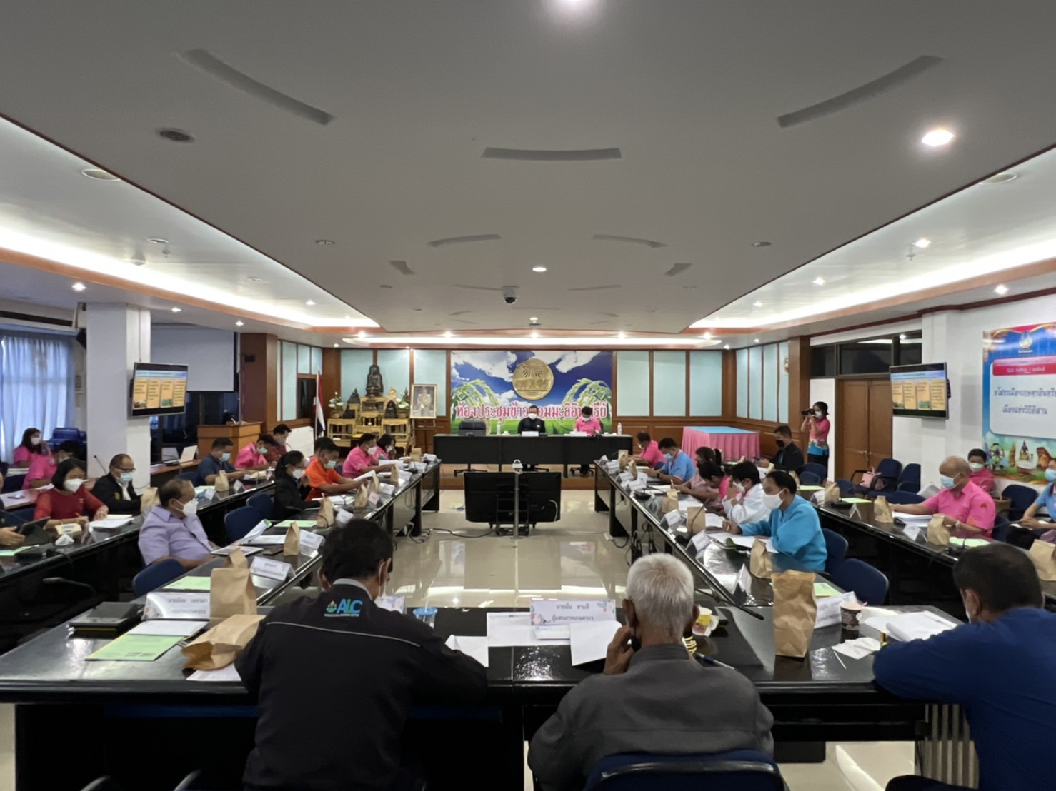 พช.ประชุมคณะทำงานพัฒนาเกษตรอินทรีย์จังหวัดยโสธร ครั้งที่ 1/2565