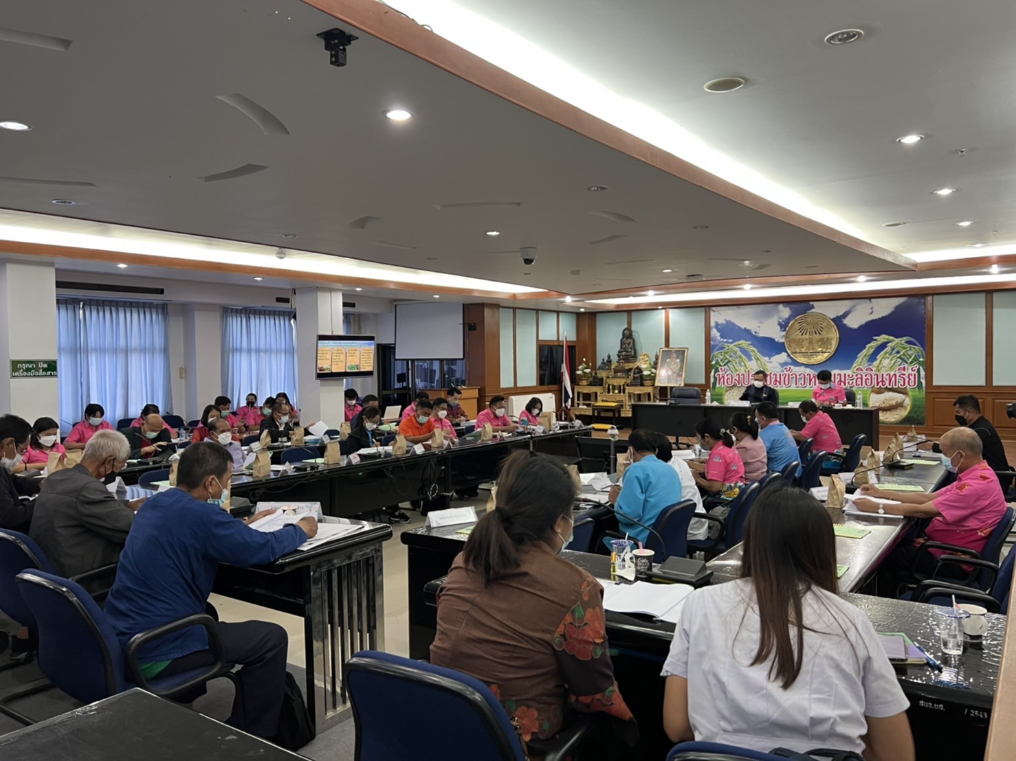 พช.ประชุมคณะทำงานพัฒนาเกษตรอินทรีย์จังหวัดยโสธร ครั้งที่ 1/2565