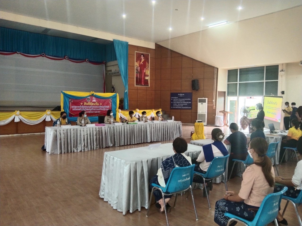 พช.ยโสธร คัดเลือกกองทุนพัฒนาบทบาทสตรีดีเด่น ระดับจังหวัด ประจำปี 2565 ณ อำเภอคำเขื่อนแก้ว
