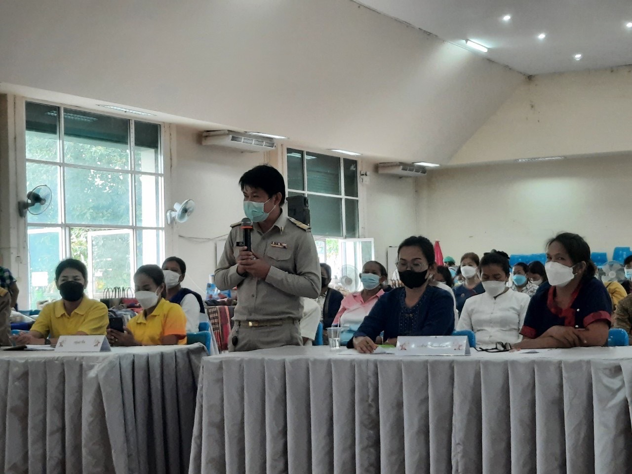 พช.ยโสธร คัดเลือกกองทุนพัฒนาบทบาทสตรีดีเด่น ระดับจังหวัด ประจำปี 2565 ณ อำเภอคำเขื่อนแก้ว