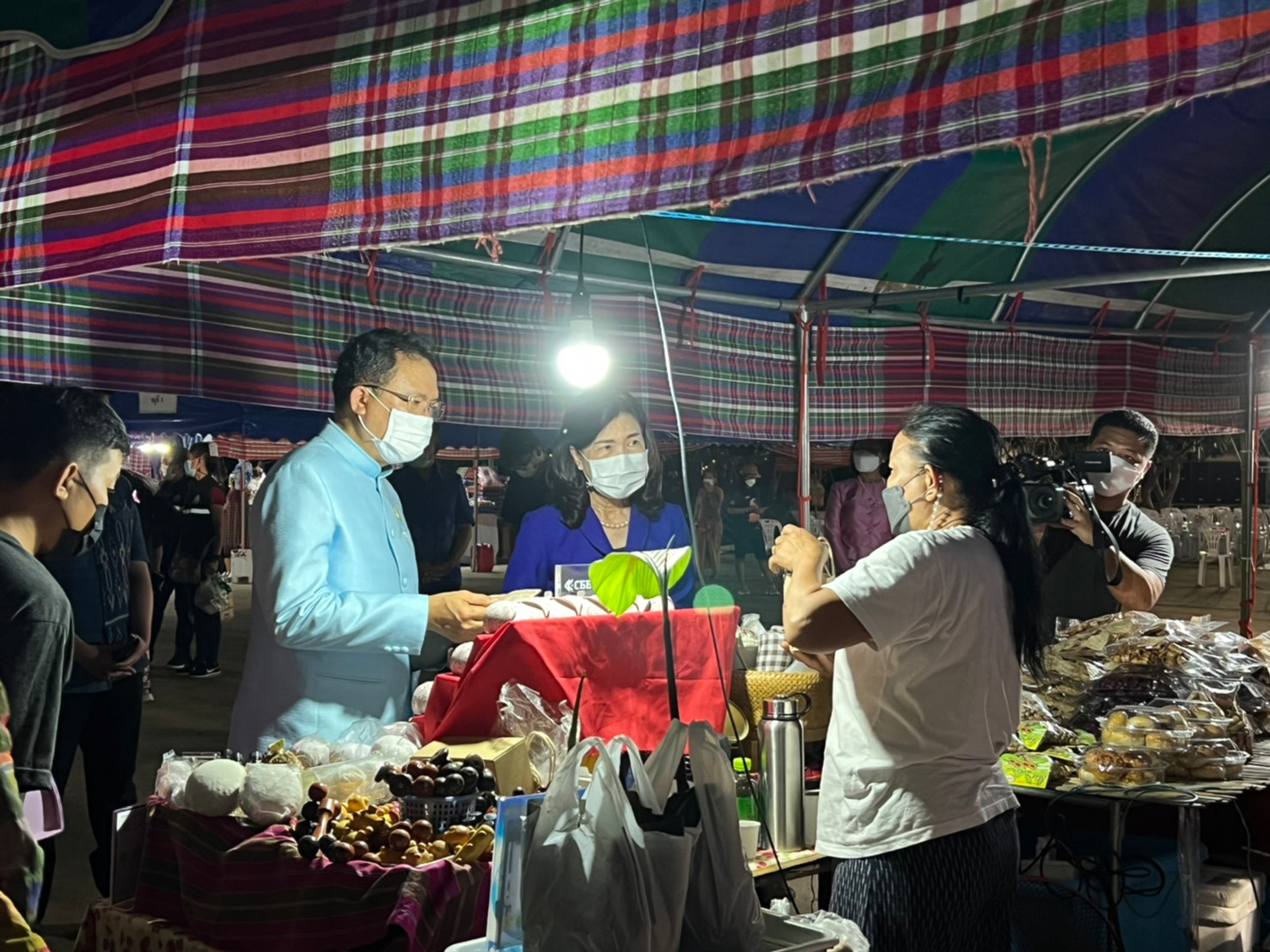 พช.ยโสธร จัดแสดงและจำหน่ายผลิตภัณฑ์ชุมชน OTOP  ในงานประเพณีบุญบั้งไฟ ระหว่างวันที่ 12 -16 พฤษภาคม 2565  และงานการประกวดกาพย์เซิ้งบั้งไฟ ณ วิมานพญาแถน อำเภอเมือง จังหวัดยโสธร