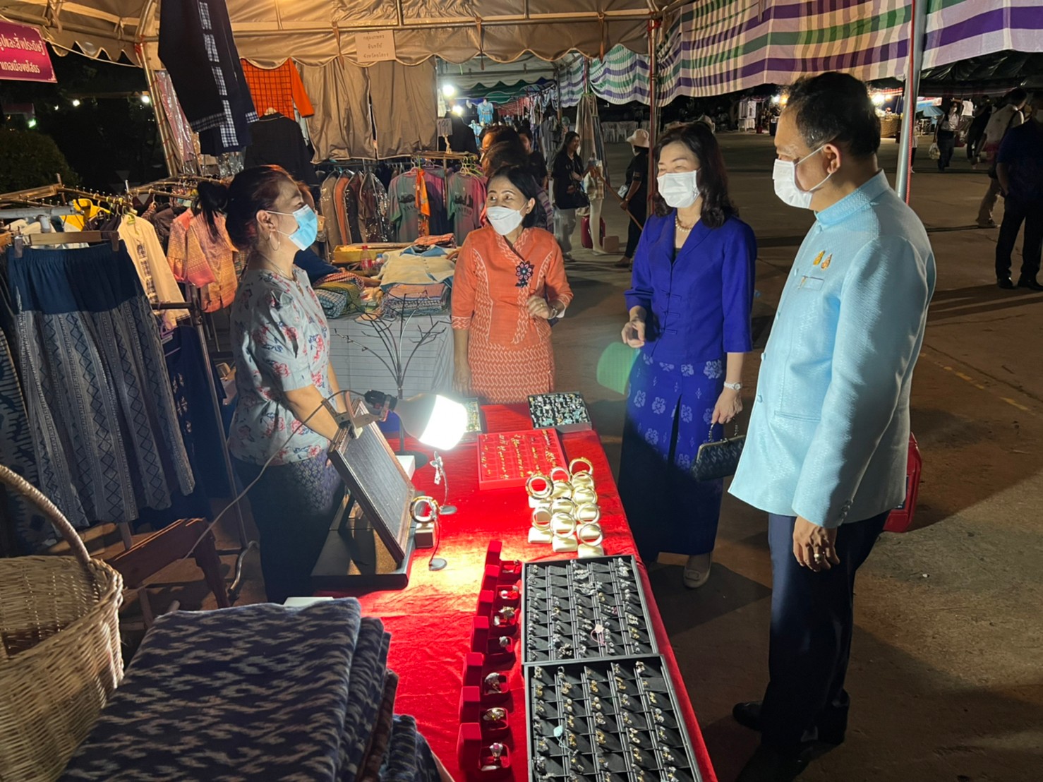 พช.ยโสธร จัดแสดงและจำหน่ายผลิตภัณฑ์ชุมชน OTOP  ในงานประเพณีบุญบั้งไฟ ระหว่างวันที่ 12 -16 พฤษภาคม 2565  และงานการประกวดกาพย์เซิ้งบั้งไฟ ณ วิมานพญาแถน อำเภอเมือง จังหวัดยโสธร