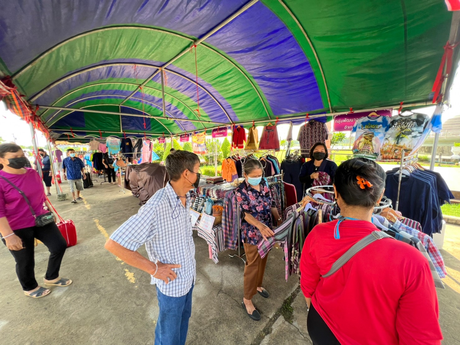 พช.ยโสธร   จัดแสดงและจำหน่ายผลิตภัณฑ์ OTOP ในงานประเพณีบุญบั้งไฟ จังหวัดยโสธร     ระหว่างวันที่ 12 -16 พฤษภาคม 2565  
