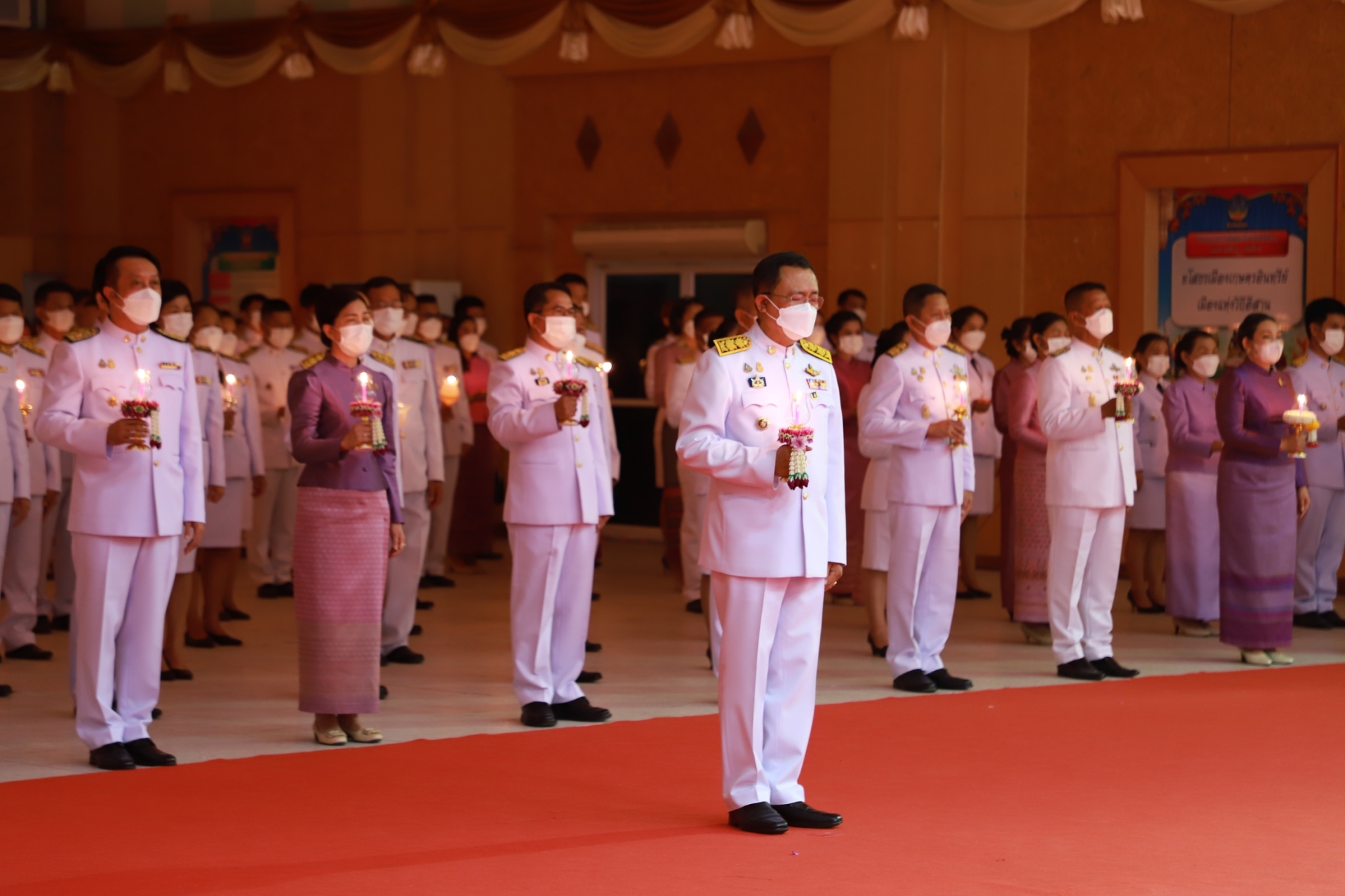 พช.ยโสธร ร่วมพิธีถวายเครื่องราชสักการะ วางพานพุ่ม และพิธีถวายพระพรชัยมงคล เนื่องในโอกาสวันเฉลิมพระชนมพรรษา สมเด็จพระนางเจ้าฯ พระบรมราชินี 3 มิถุนายน 2565