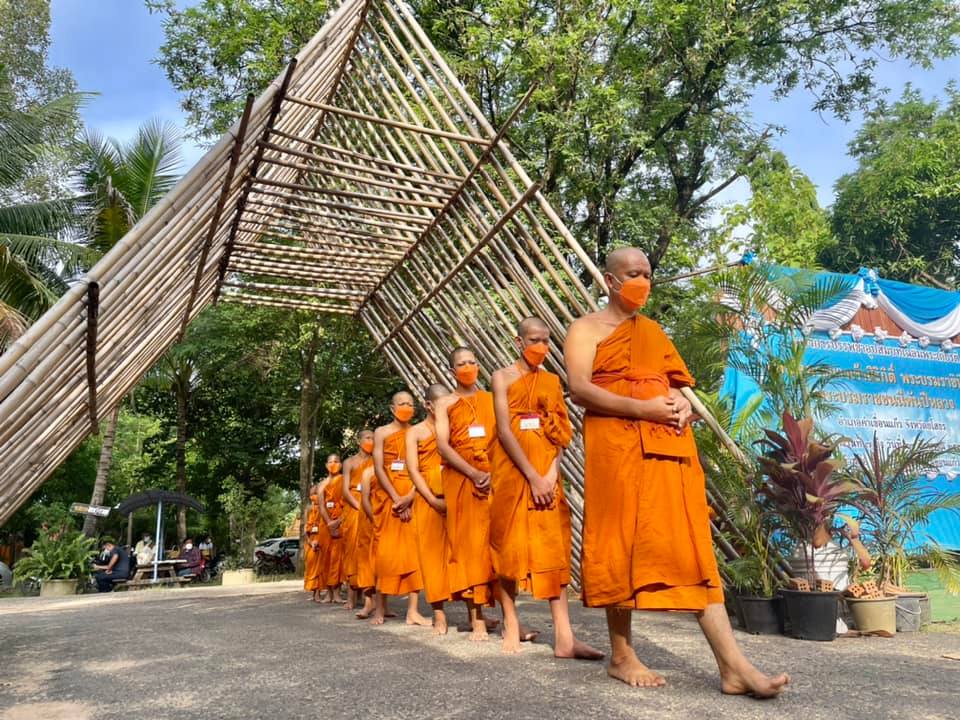 พช.ยโสธร ร่วมโครงการเข้าวัดปฏิบัติธรรมสวนะ ประจำปีงบประมาณ พ.ศ.2565
