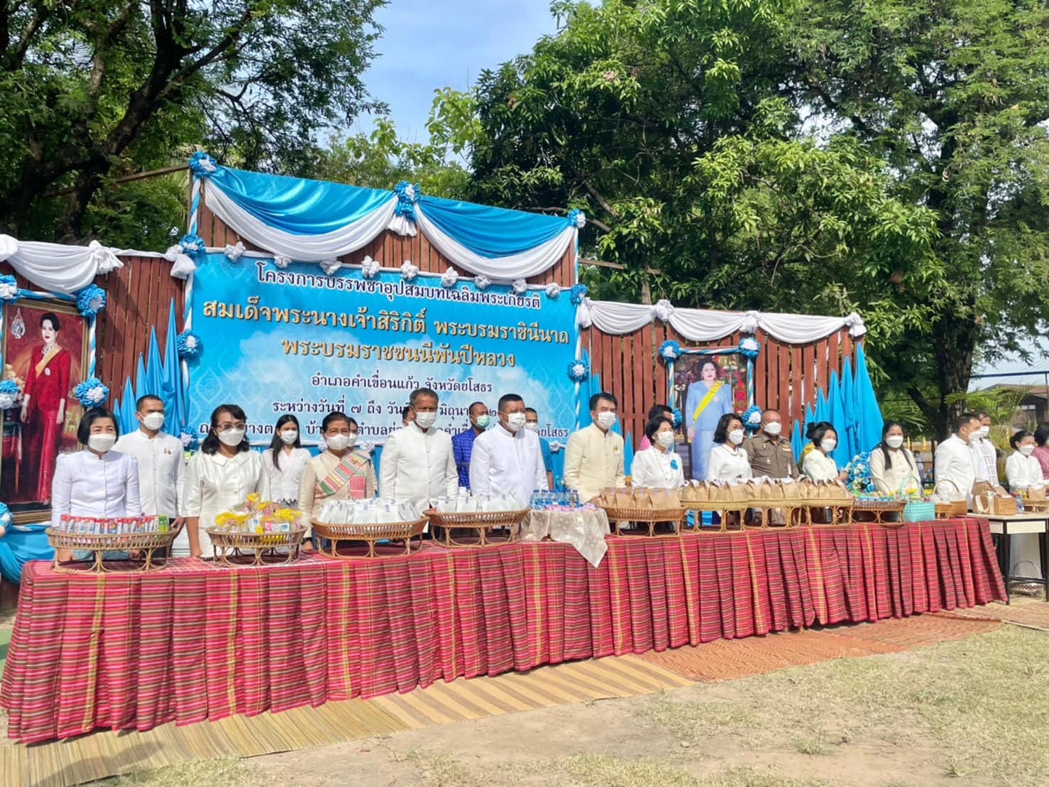 พช.ยโสธร ร่วมโครงการเข้าวัดปฏิบัติธรรมสวนะ ประจำปีงบประมาณ พ.ศ.2565