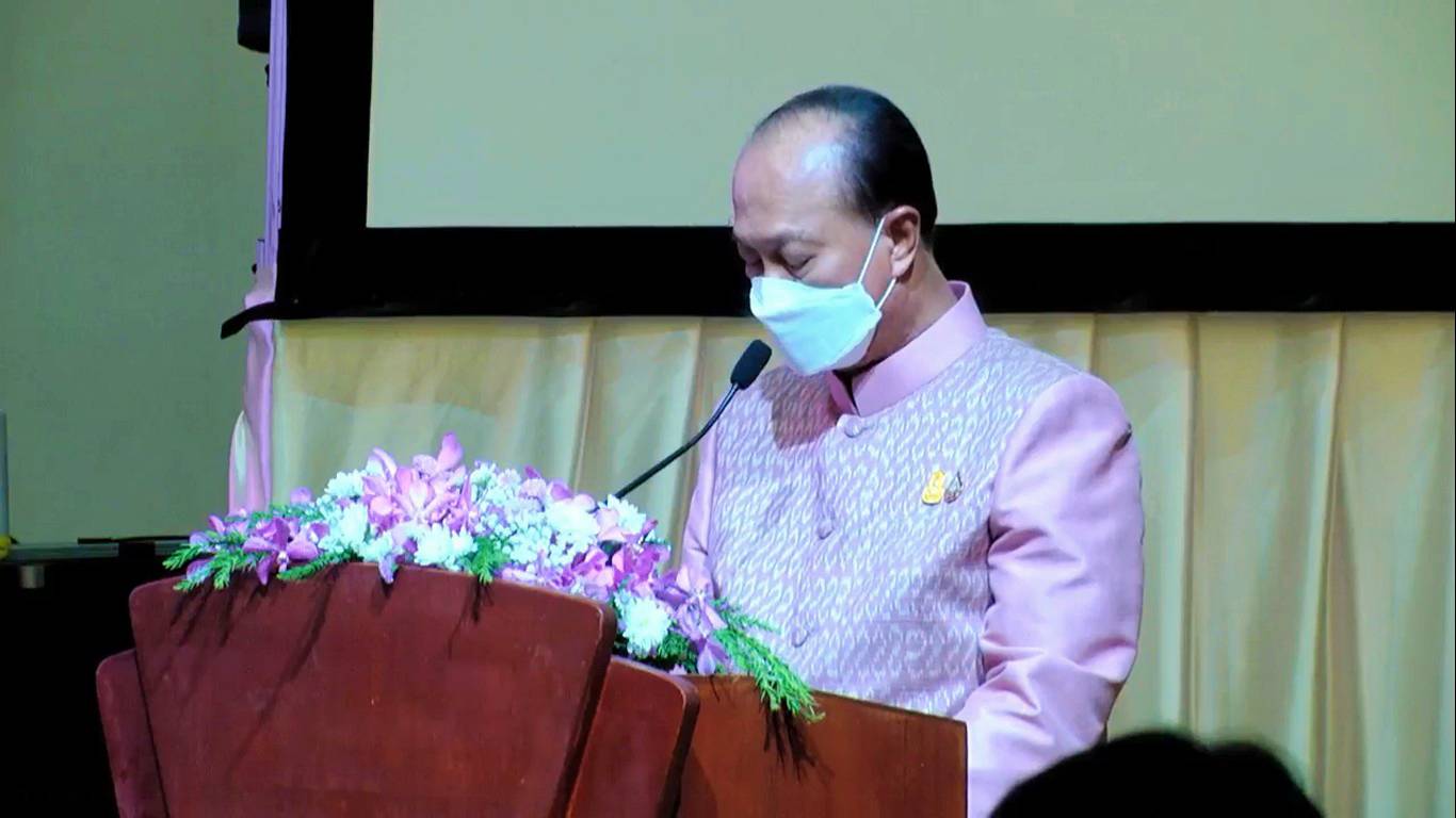 พช.ยโสธร  ร่วมพิธีเปิดและรับฟังการบรรยายพิเศษตามโครงการกองทุนพัฒนาบทบาทสตรี สร้างโอกาสด้านอาชีพ สร้างสรรค์บทบาทสตรี สู่ความเข้มแข็งในชุมชน