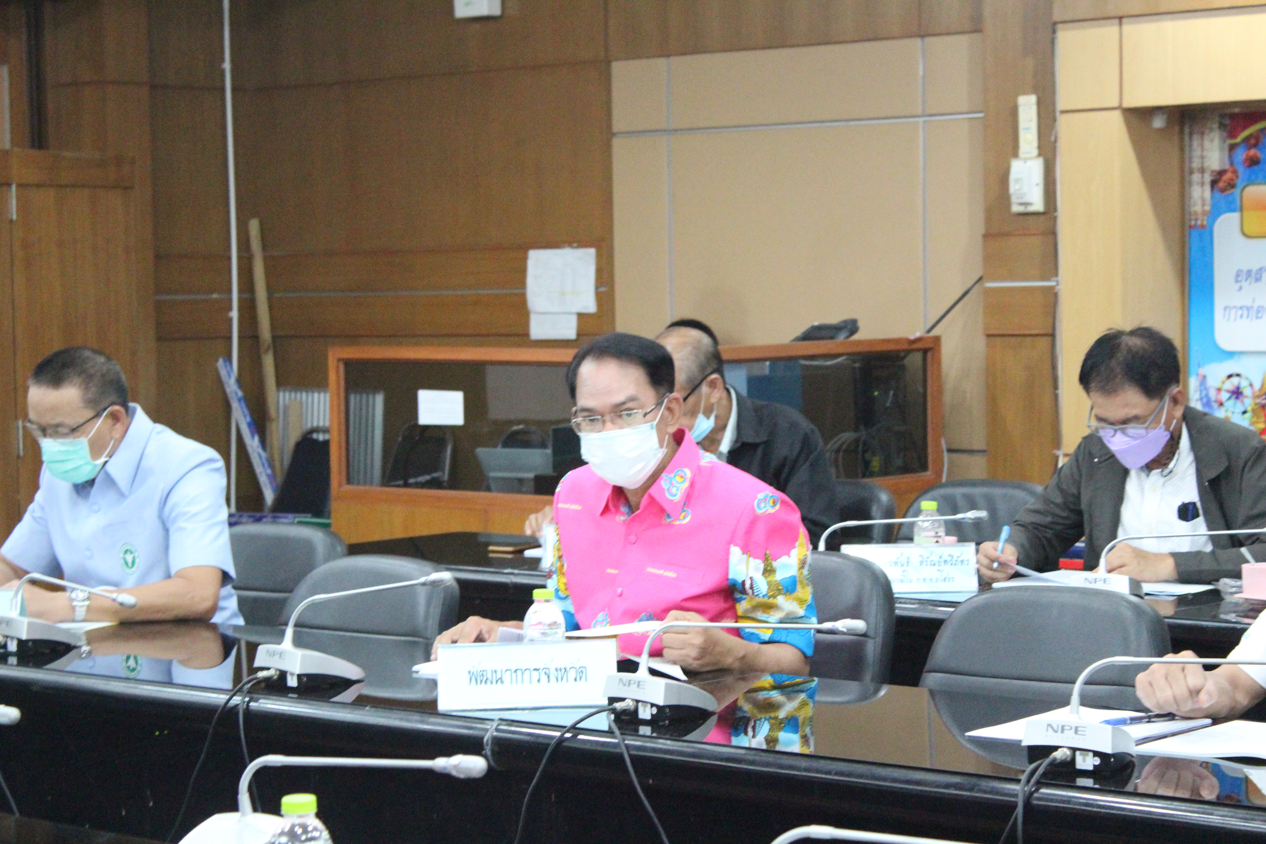 พช.ยโสธร ประชุมคณะกรรมการพนักงานเทศบาล จังหวัดยโสธร (ก.ท.จ.ยโสธร )ครั้งที่ 6/2565