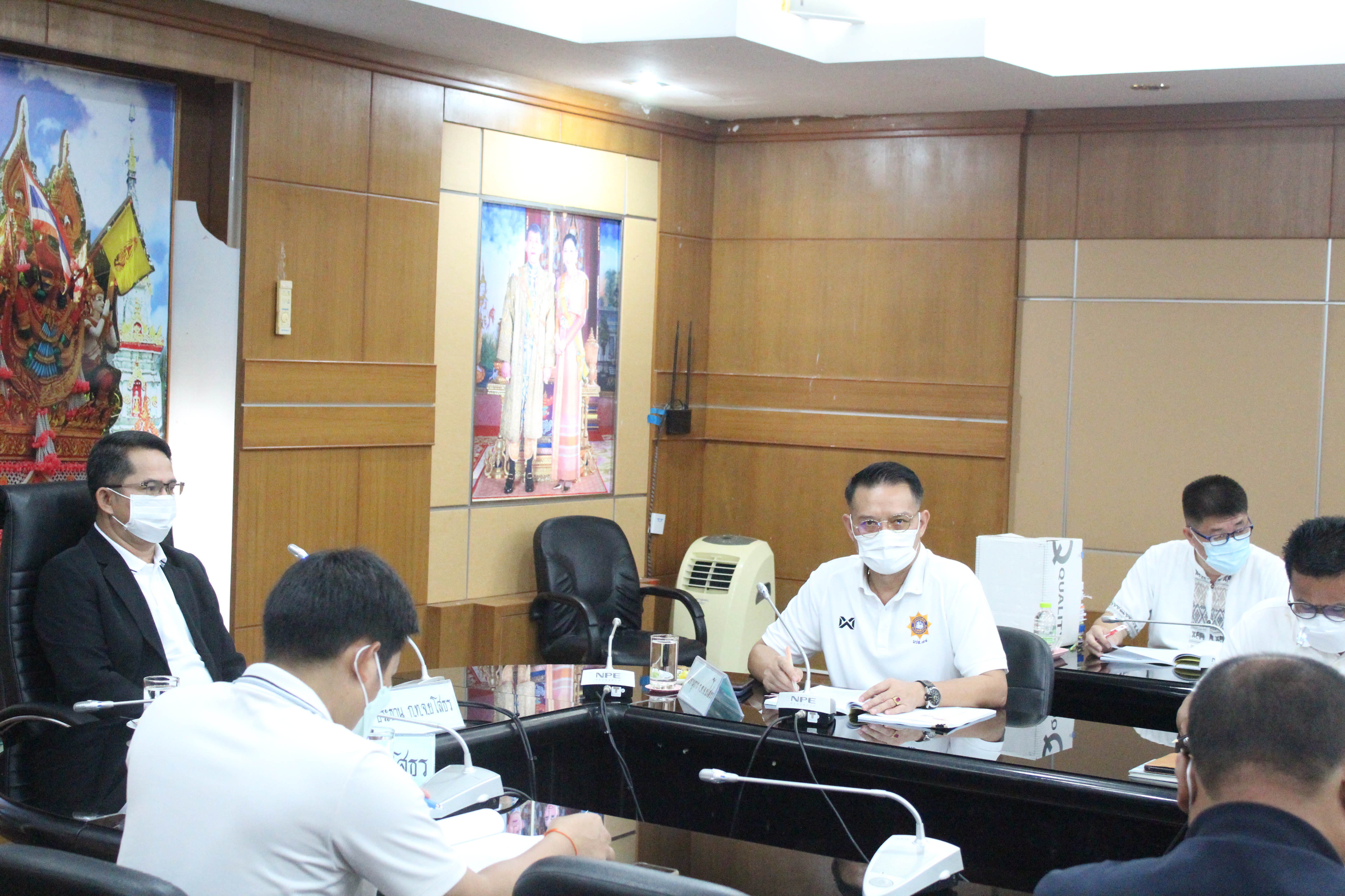 พช.ยโสธร ประชุมคณะกรรมการพนักงานเทศบาล จังหวัดยโสธร (ก.ท.จ.ยโสธร )ครั้งที่ 6/2565