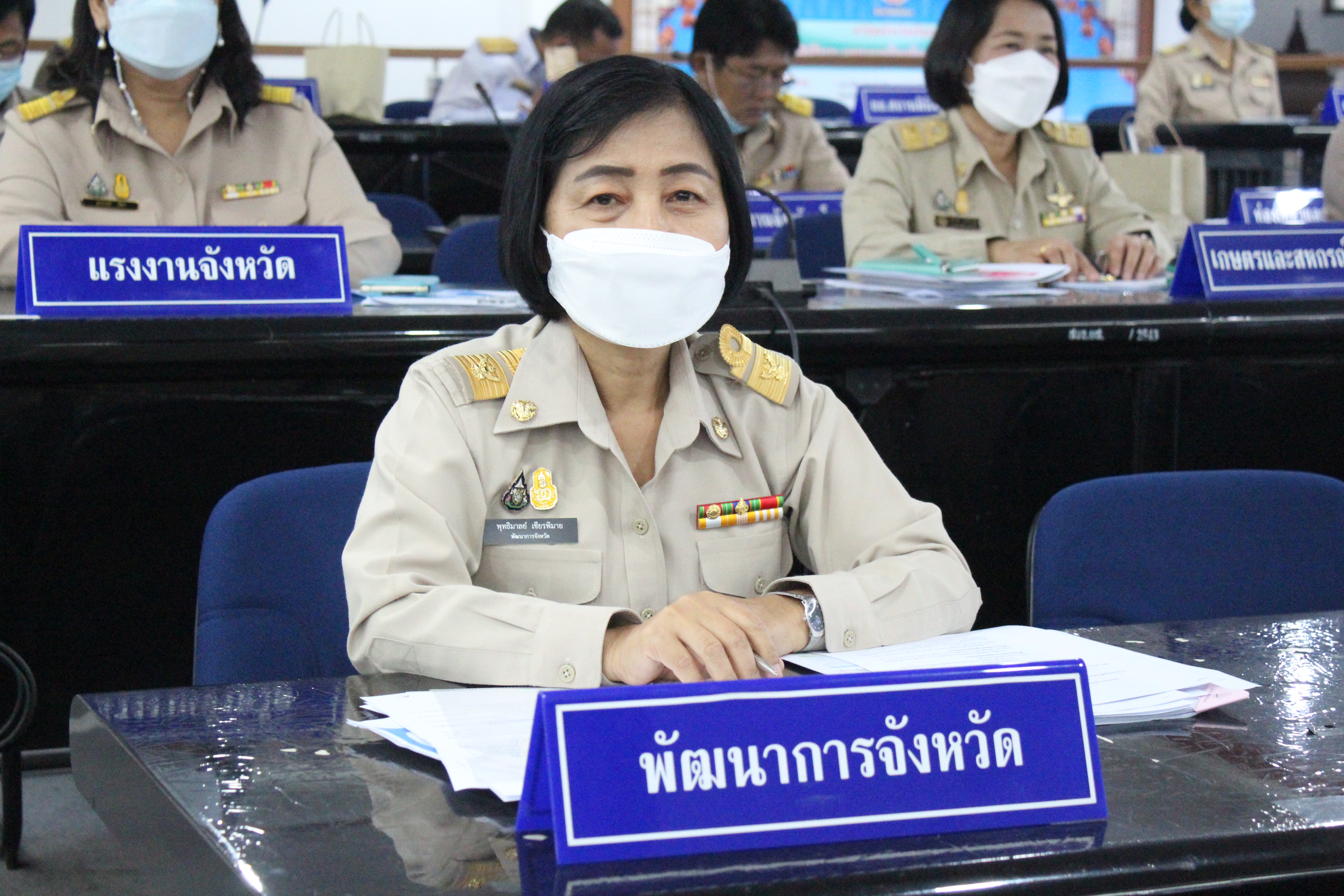 พช.ยโสธร ร่วมประชุมคณะกรมการจังหวัดยโสธร ประจำเดือน มิถุนายน ครั้งที่ 6/2565