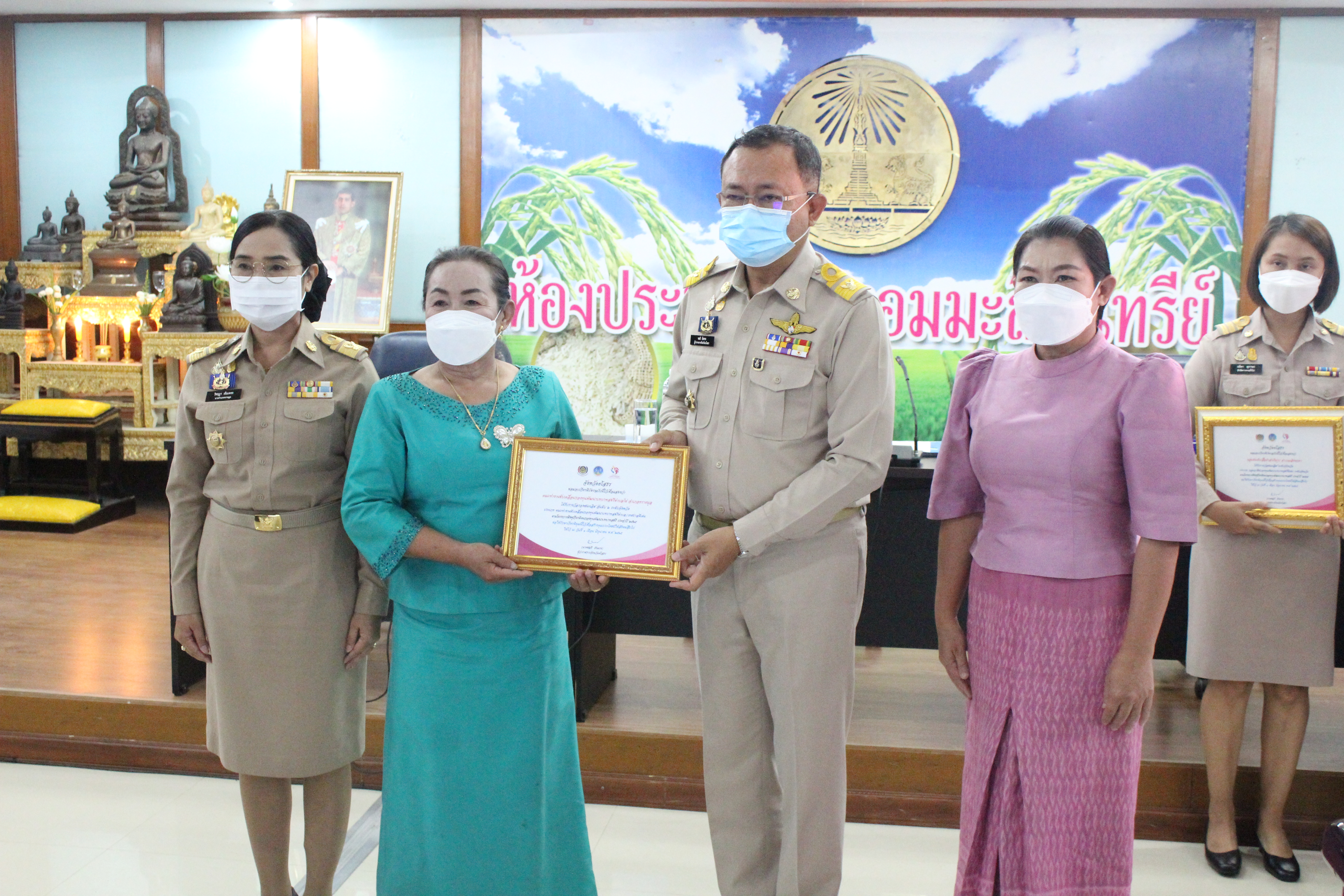 พช.ยโสธร ร่วมประชุมคณะกรมการจังหวัดยโสธร ประจำเดือน มิถุนายน ครั้งที่ 6/2565