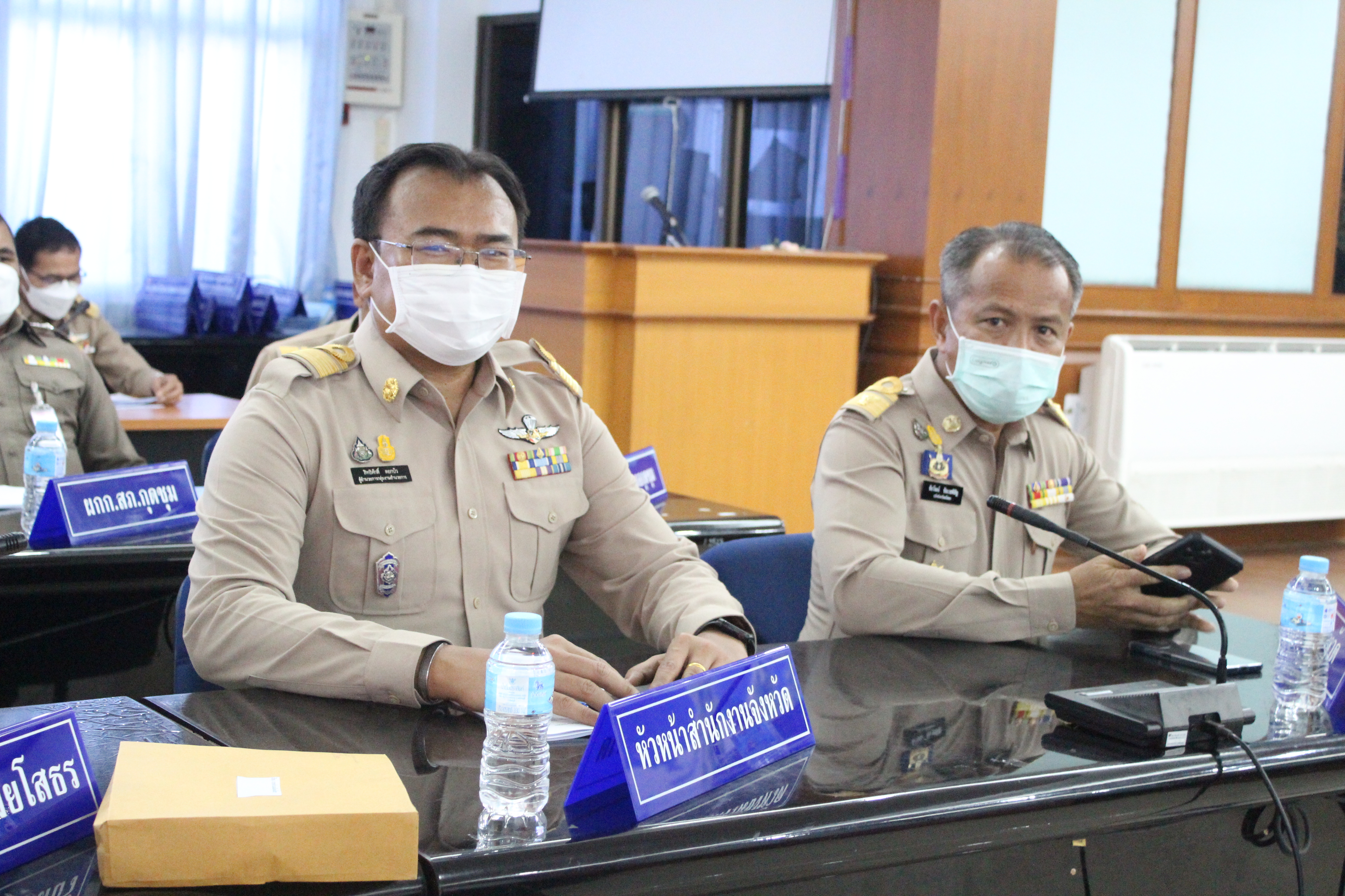 พช.ยโสธร ประชุมคณะกรรมการรักษาความมั่งคงและความสงบเรียบร้อยจังหวัดยโสธร  ครั้งที่ 6/2565 และ ประชุมคณะกรรมการ ศอ.ปส.จ. ประจำเดือนมิถุนายน 2565