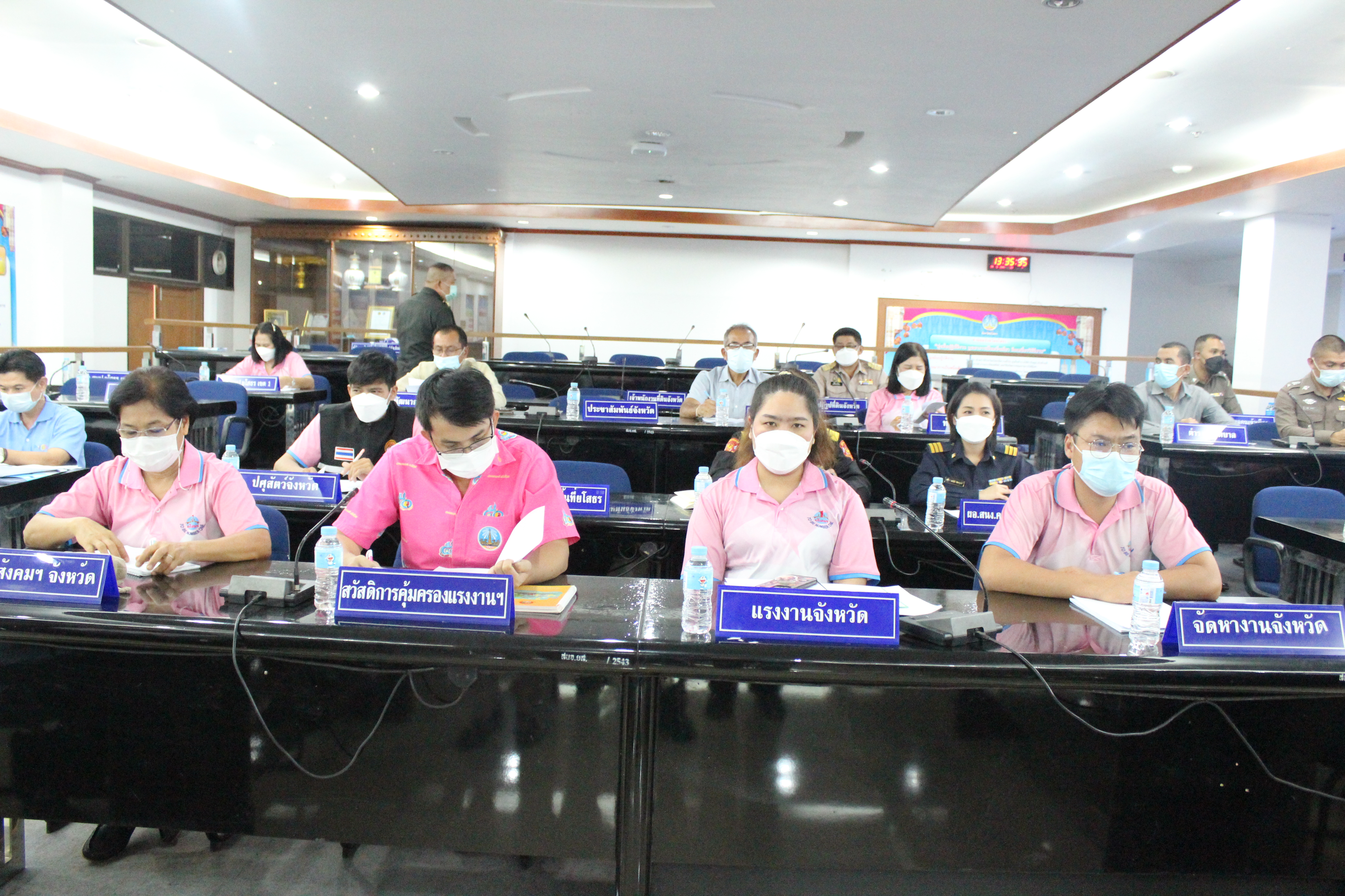 พช.ยโสธร ประชุมคณะกรรมการรักษาความมั่งคงและความสงบเรียบร้อยจังหวัดยโสธร  ครั้งที่ 6/2565 และ ประชุมคณะกรรมการ ศอ.ปส.จ. ประจำเดือนมิถุนายน 2565