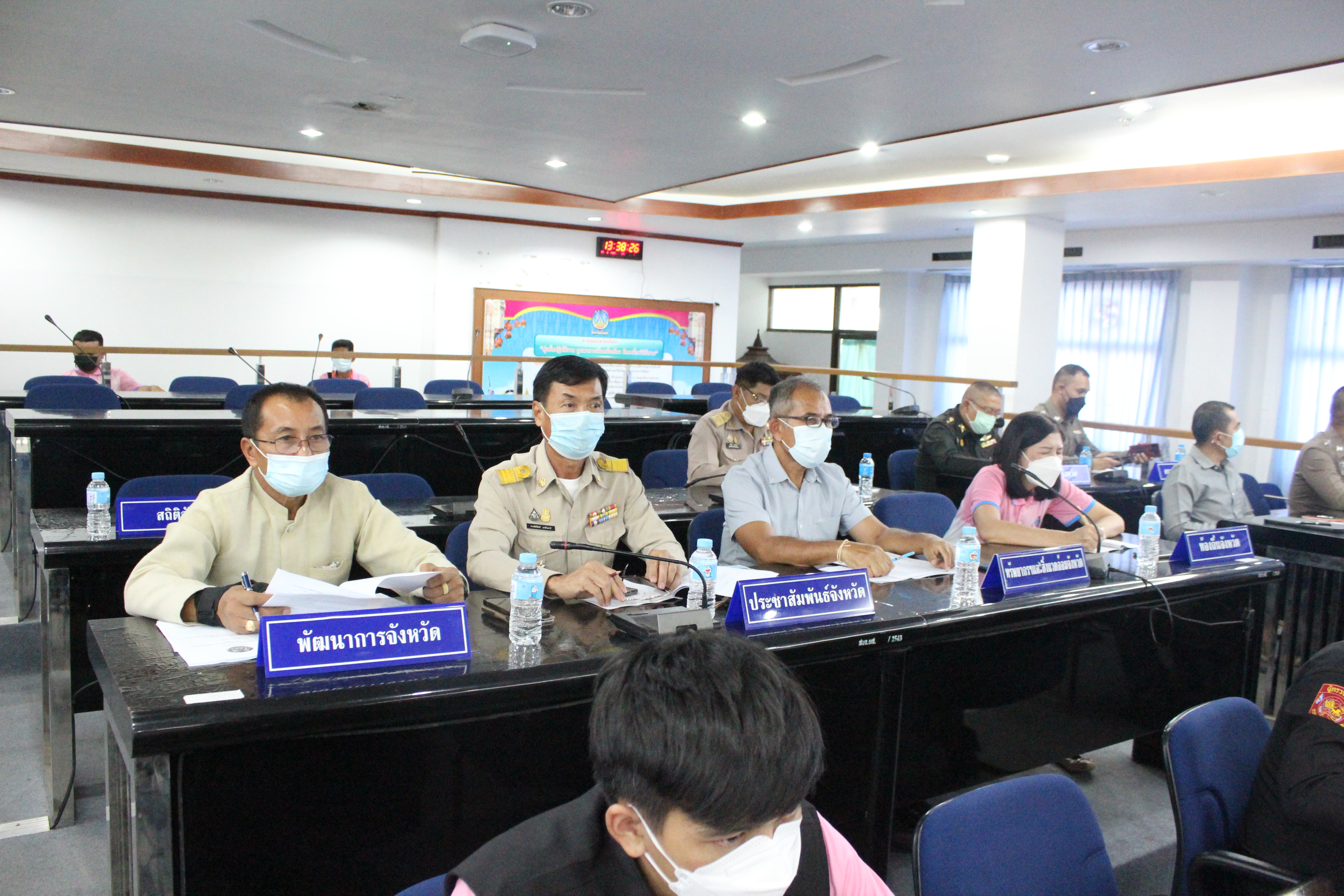 พช.ยโสธร ประชุมคณะกรรมการรักษาความมั่งคงและความสงบเรียบร้อยจังหวัดยโสธร  ครั้งที่ 6/2565 และ ประชุมคณะกรรมการ ศอ.ปส.จ. ประจำเดือนมิถุนายน 2565