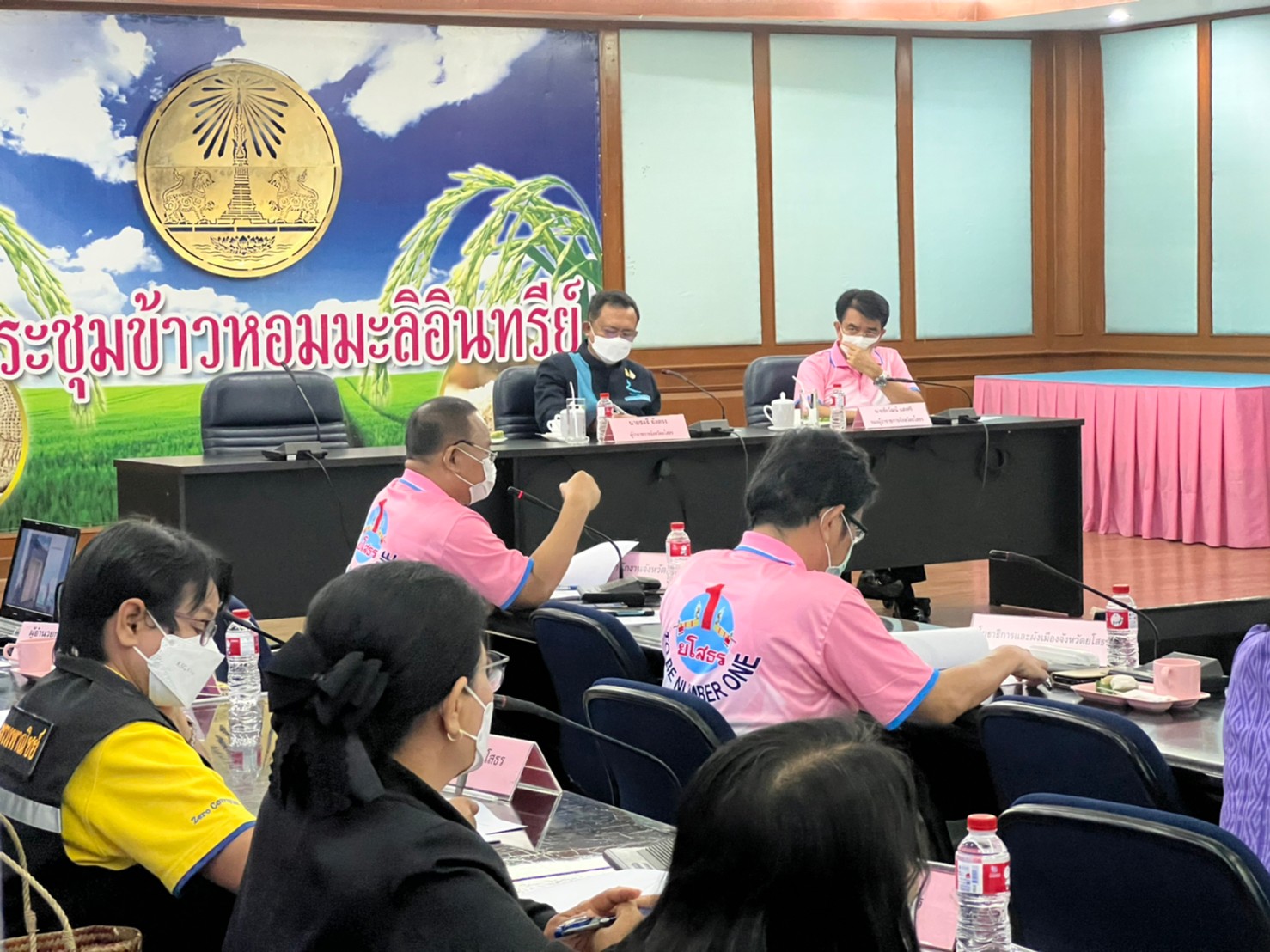 พช.ยโสธร ร่วมประชุมคณะกรรมการอำนวยการบริหารจัดการพื้นที่วิมายพญาแถนจังหวัดยโสธร  ครั้งที่ 2/2565