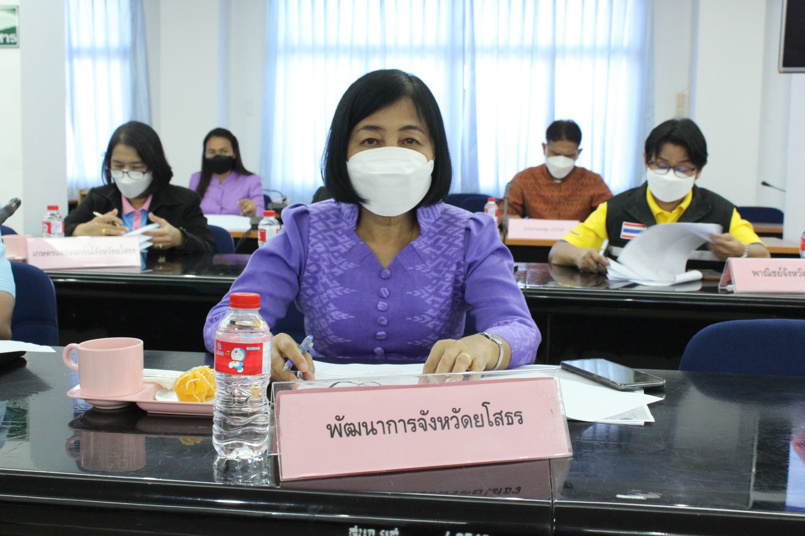 พช.ยโสธร ร่วมประชุมคณะกรรมการอำนวยการบริหารจัดการพื้นที่วิมายพญาแถนจังหวัดยโสธร  ครั้งที่ 2/2565