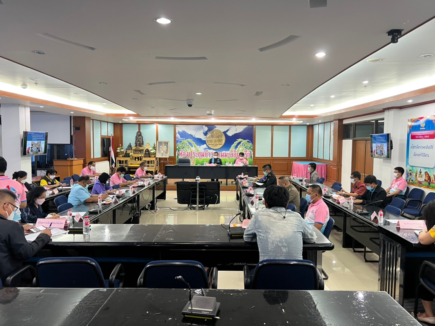 พช.ยโสธร ร่วมประชุมคณะกรรมการอำนวยการบริหารจัดการพื้นที่วิมายพญาแถนจังหวัดยโสธร  ครั้งที่ 2/2565