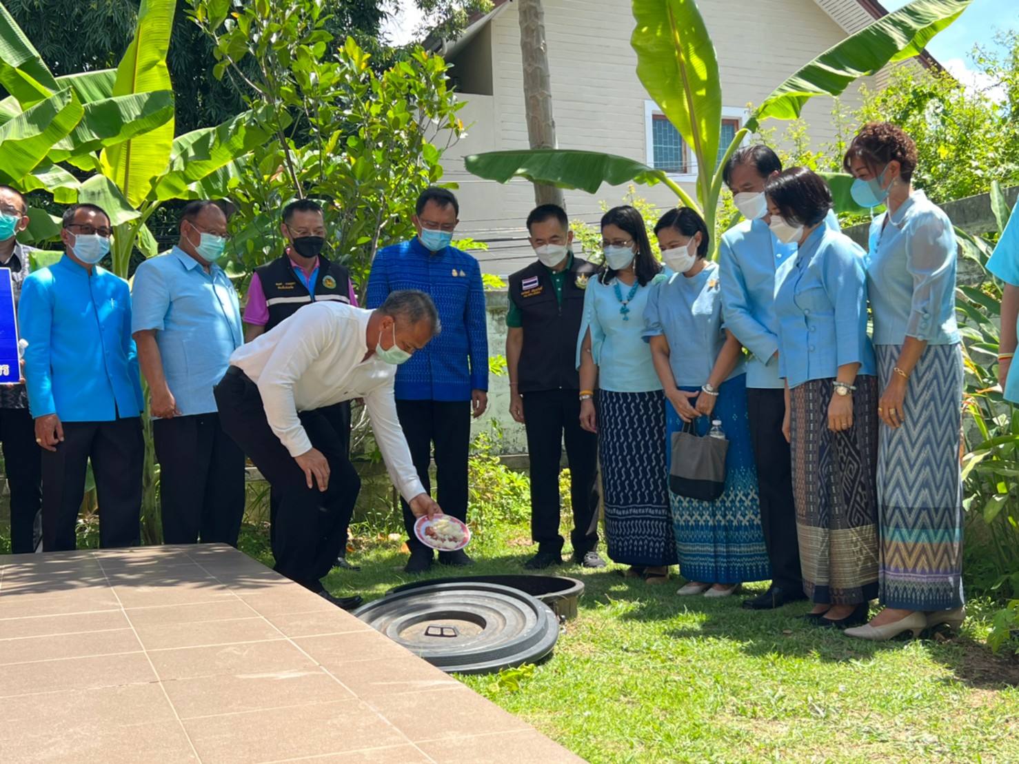 พช.ยโสธร ร่วมขับเคลื่อนกิจกรรม “ถังขยะเปียกลดโลกร้อน สะออน 50 ปี ศรียโสธร”