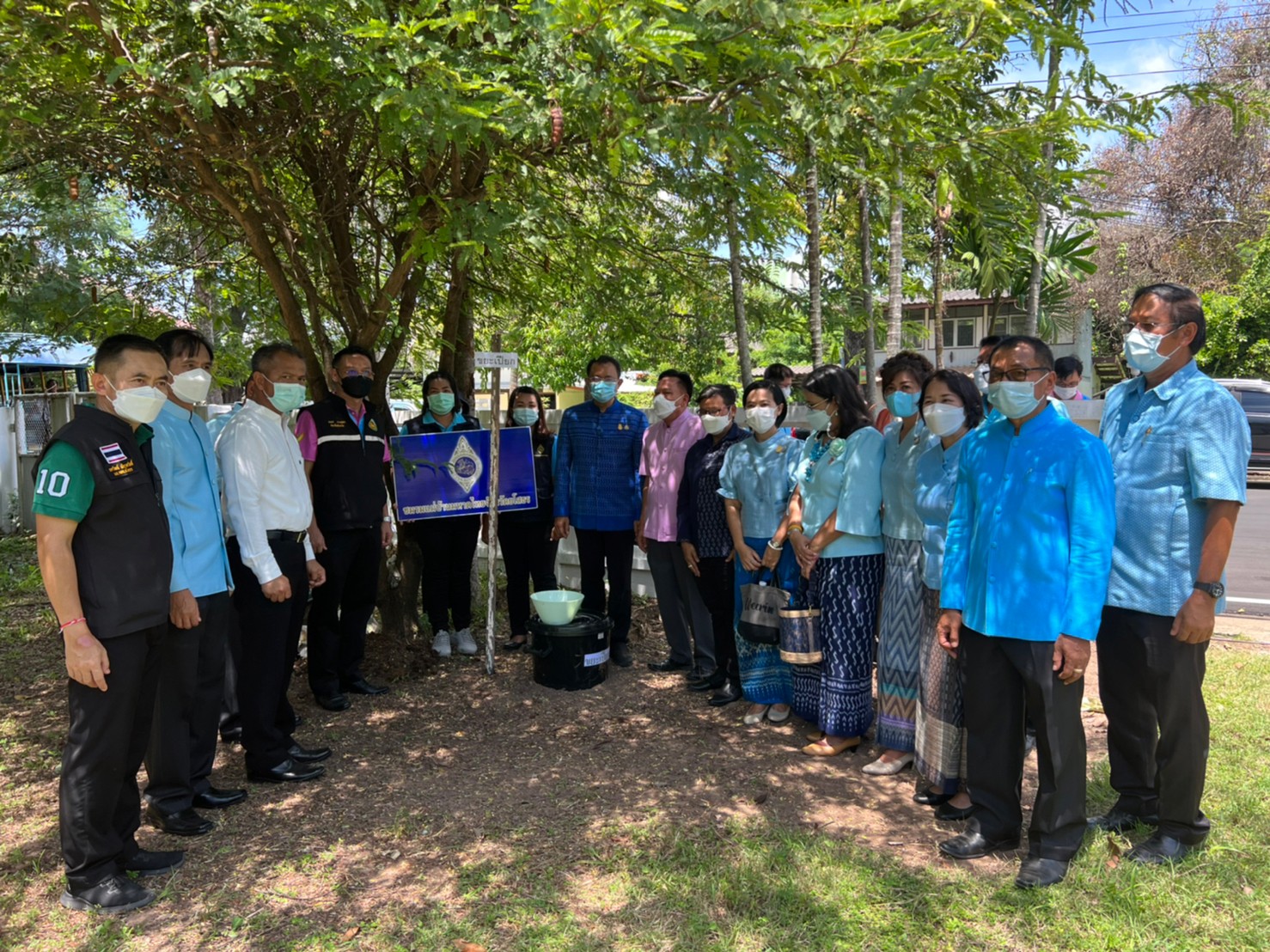 พช.ยโสธร ร่วมขับเคลื่อนกิจกรรม “ถังขยะเปียกลดโลกร้อน สะออน 50 ปี ศรียโสธร”