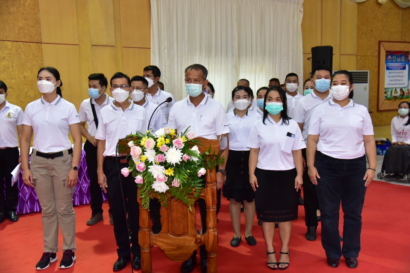 จังหวัดยโสธร…จัดกิจกรรมรณรงค์ประชาสัมพันธ์เนื่องในวันต่อต้านยาเสพติดโลก (26 มิถุนายน) ประจำปี 2565 พร้อมเดินหน้าขับเคลื่อนแผนปฏิบัติการ 50 ตำบลมั่งคง พื้นที่ปลอดภัยยาเสพติดจังหวัดยโสธร