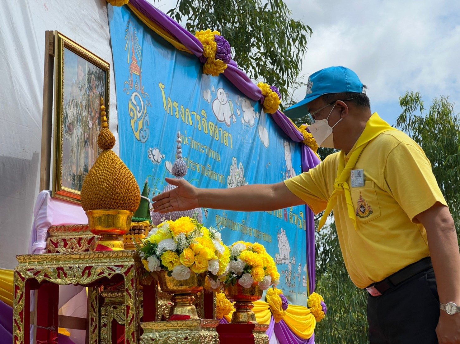 พช.ยโสธร ร่วมกิจกรรมจิตอาสาเฉลิมพระเกียรติสมเด็จพระนางเจ้าสุทิดา พัชรสุธาพิมลลักษณ พระบรมราชินี เนื่องในโอกาสวันเฉลิมพระชนมพรรษา 3 มิถุนายน 2565