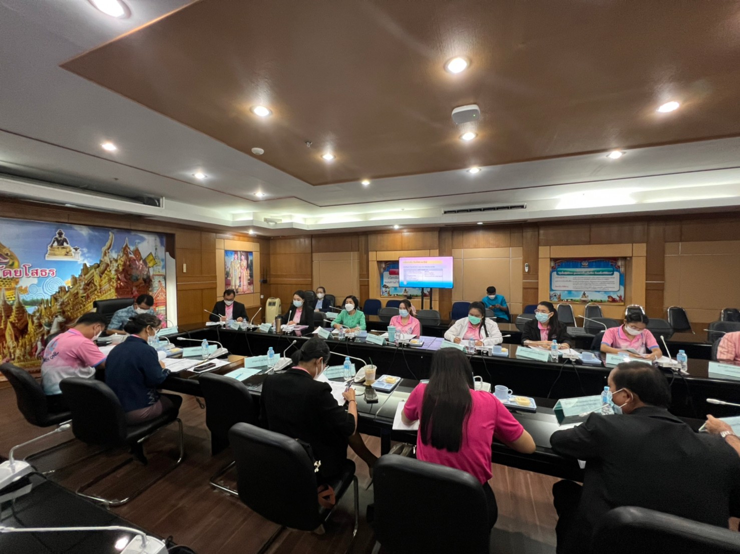 พช.ยโสธร  ประชุมคณะทำงานยกร่างแผนพัฒนากำลังคนจังหวัดยโสธร พ.ศ.2566-2570 ครั้งที่ 1/2565