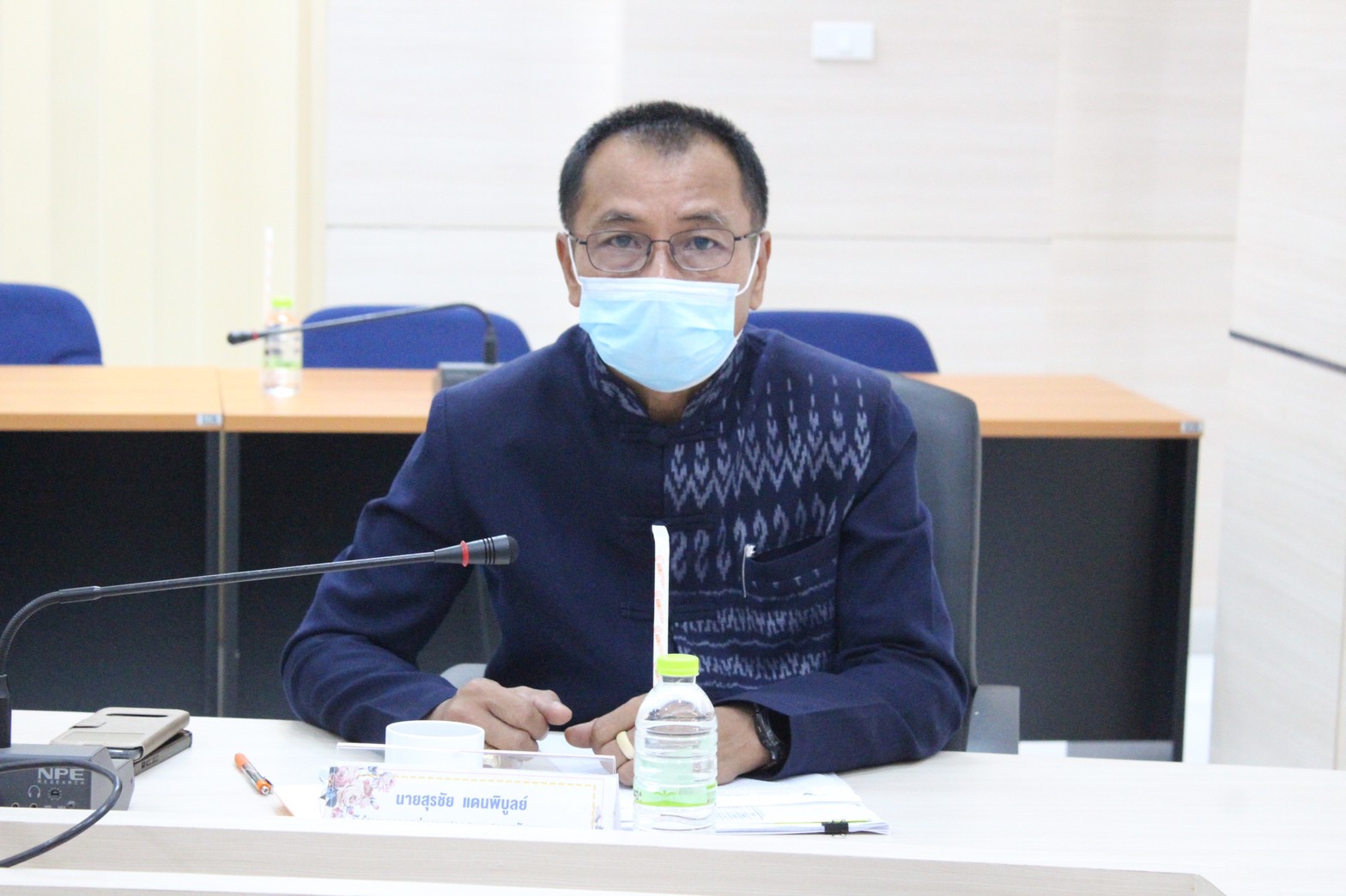 พช.ยโสธร ประชุมเจ้าหน้าที่สำนักงานพัฒนาชุมชนจังหวัดยโสธร ครั้งที่ 5 /2565