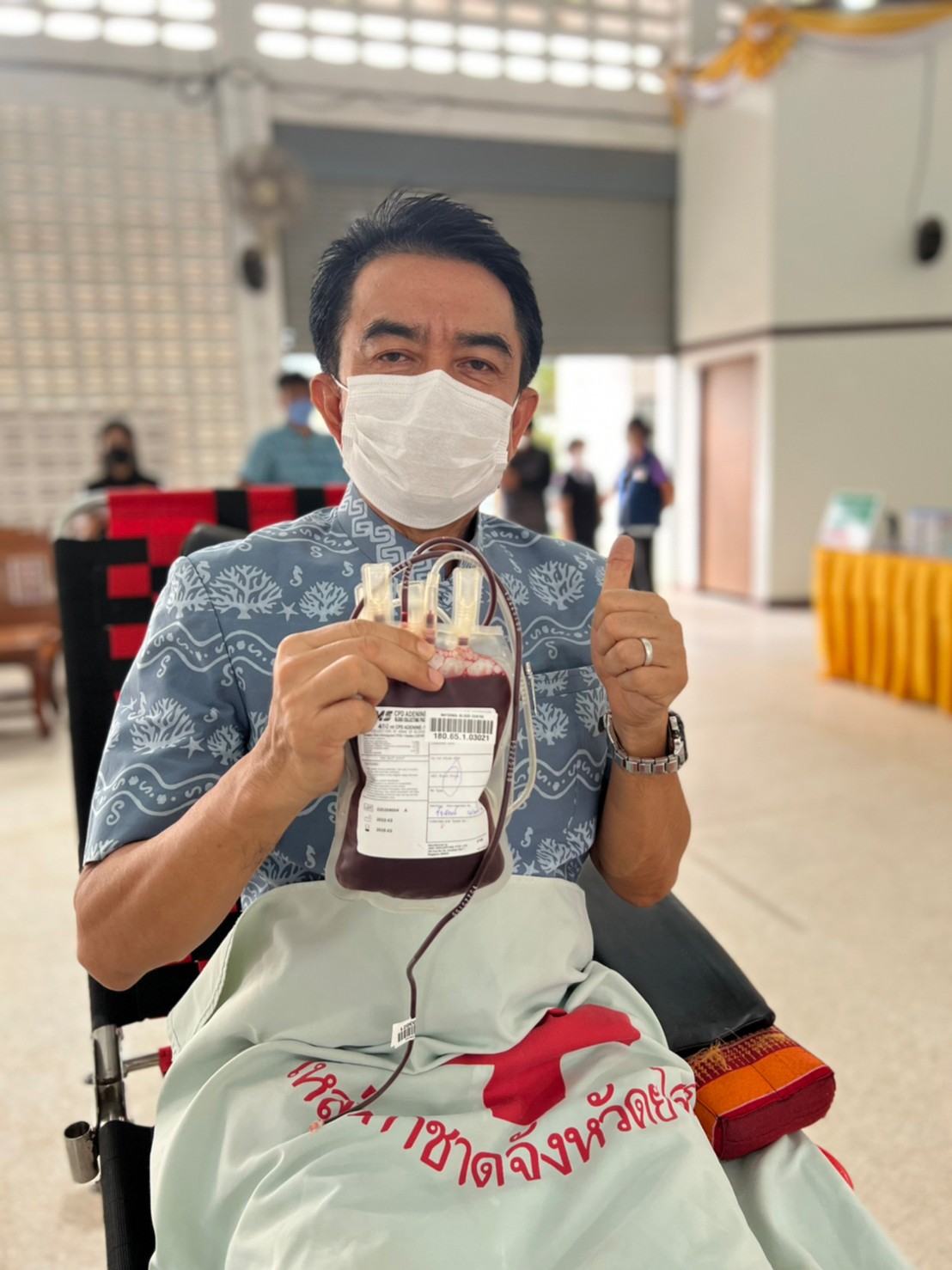 พช.ยโสธร ร่วมกับเครือข่ายกองทุนแม่ของแผ่นดินจังหวัดยโสธร…จัดกิจกรรมบริจาคโลหิตตามโครงการบริจาคโลหิต “90 พรรษา 90 ล้านซีซี ถวายราชสดุดี สมเด็จพระบรมราชชนนีพันปีหลวง”