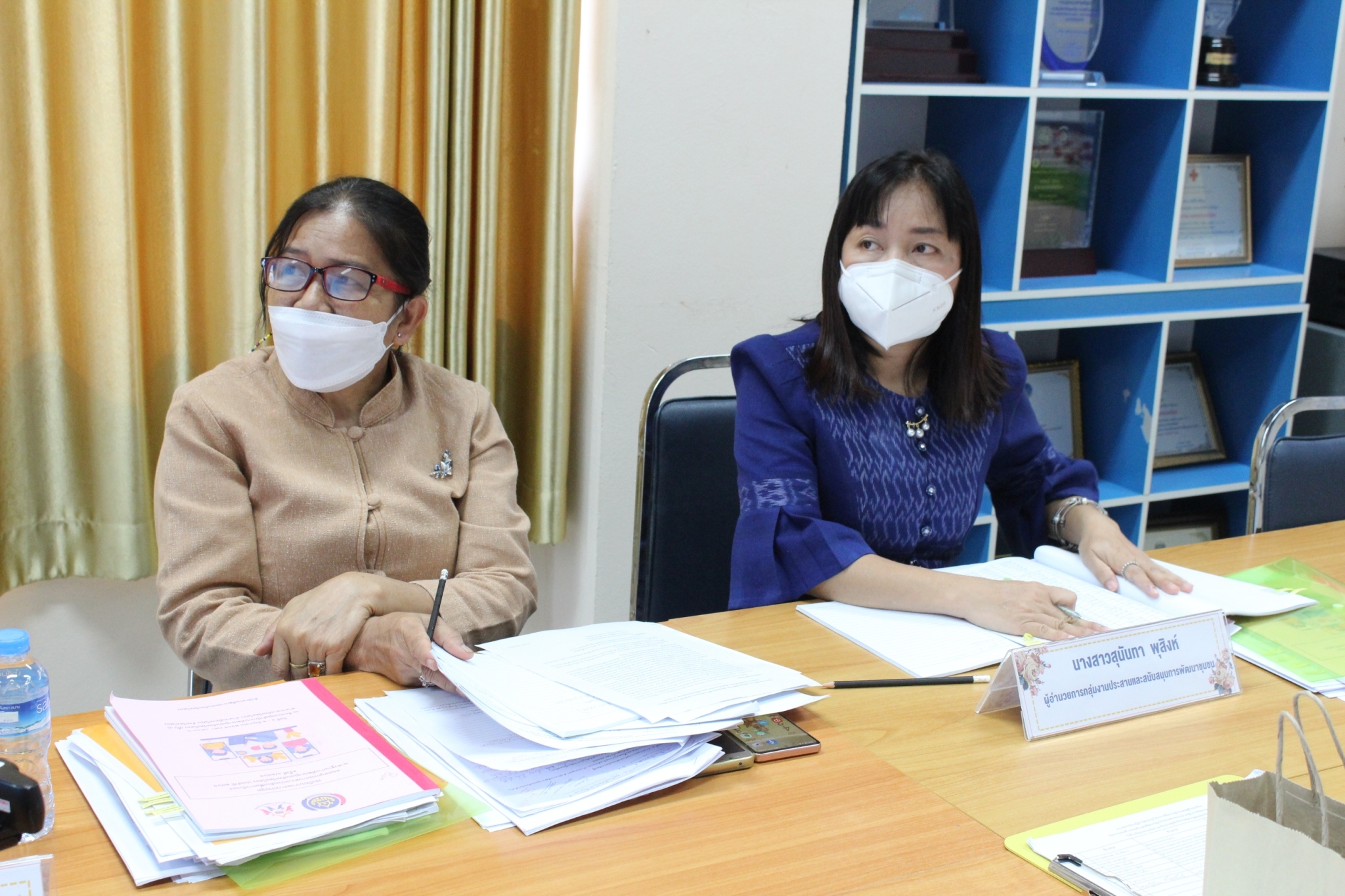 พช.ยโสธร ประชุมคณะอนุกรรมการตรวจประเมินเพื่อการรับรองมาตรฐานการพัฒนาชุมชน ประจำปีงบประมาณ ปี2565 (วันที่2)  ผ่านระบบอิเล็กทรอนิก Zoom Cloud Meeting