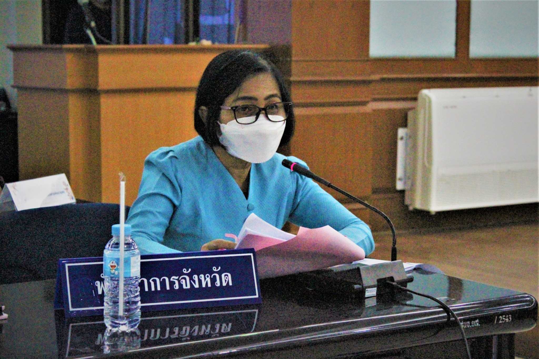 พช.ยโสธร ประชุมคณะกรรมการบริหารศูนย์อำนวยการขจัดความยากจนและพัฒนาคนทุกช่วงวัยอย่างยั่งยืนตามหลักปรัชญาของเศรษฐกิจพอเพียงจังหวัดยโสธร (คจพ.จ.) ครั้งที่ 3/2565