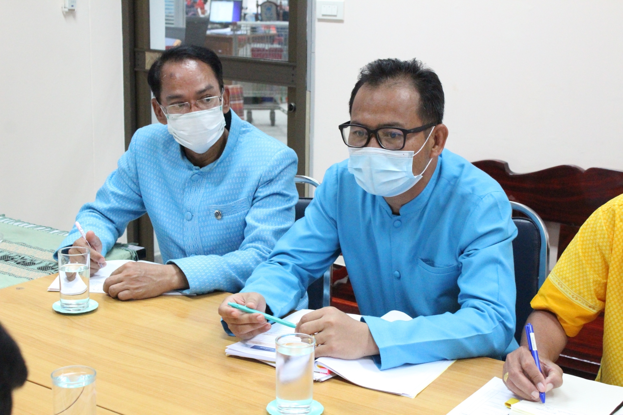 พช.ยโสธร   ประชุมสรุปผลการลงพื้นที่ตรวจเยี่ยม นิเทศ การดำเนินคัดสรรกิจกรรมพัฒนาชุมชนดีเด่น ประจำปี 2565