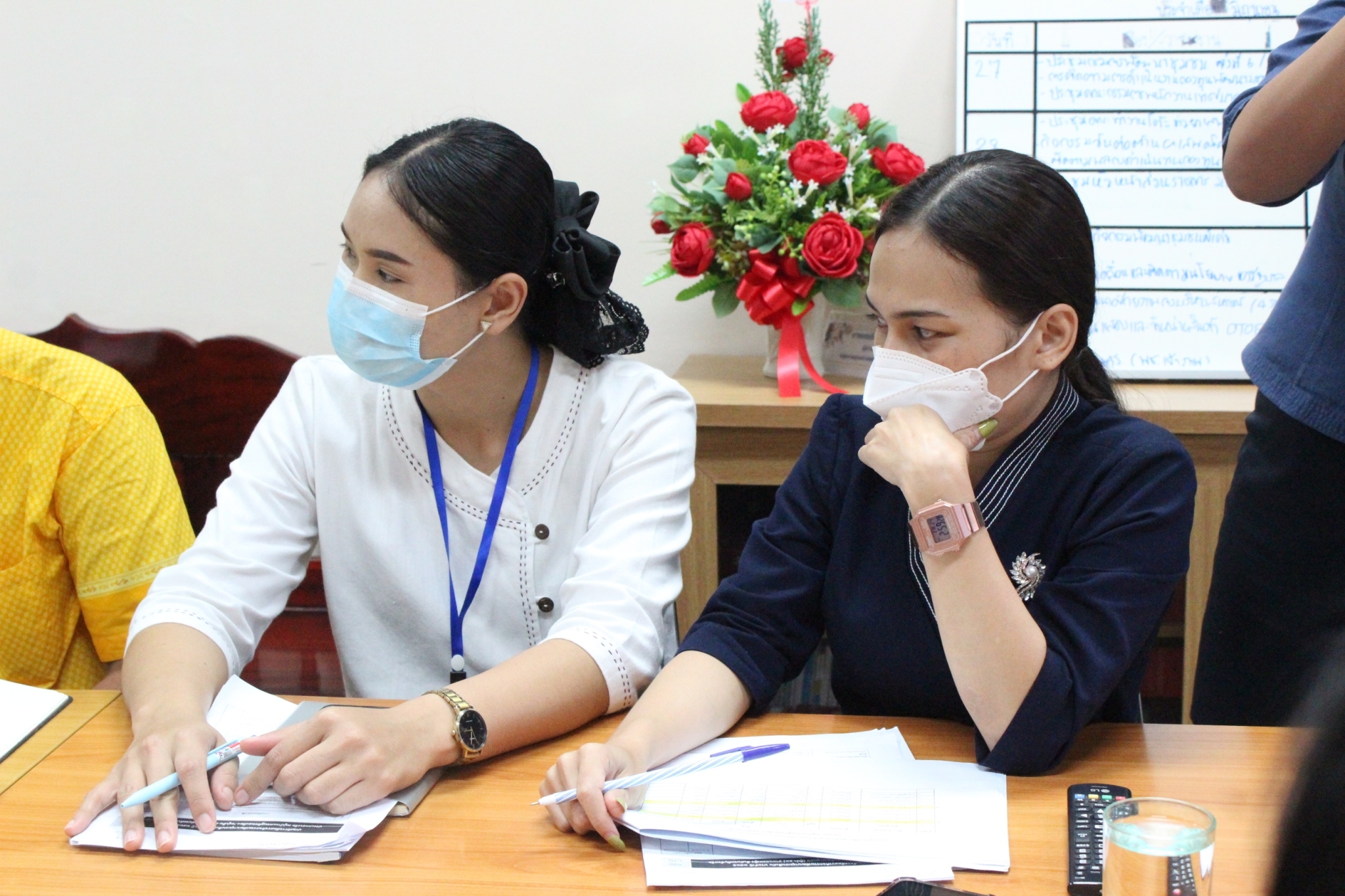 พช.ยโสธร   ประชุมสรุปผลการลงพื้นที่ตรวจเยี่ยม นิเทศ การดำเนินคัดสรรกิจกรรมพัฒนาชุมชนดีเด่น ประจำปี 2565