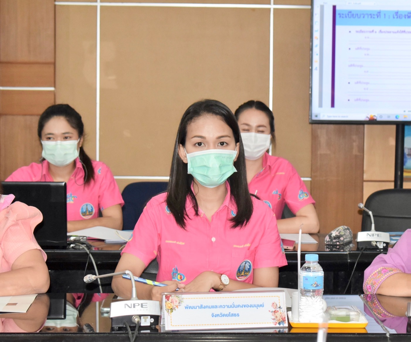 พช.ยโสธร กองทุนพัฒนาบทบาทสตรีจังหวัดยโสธร  จัดประชุมคณะอนุกรรมการบริหาร กองทุนพัฒนาบทบาทสตรีจังหวัดยโสธร   ครั้งที่ 5/2565