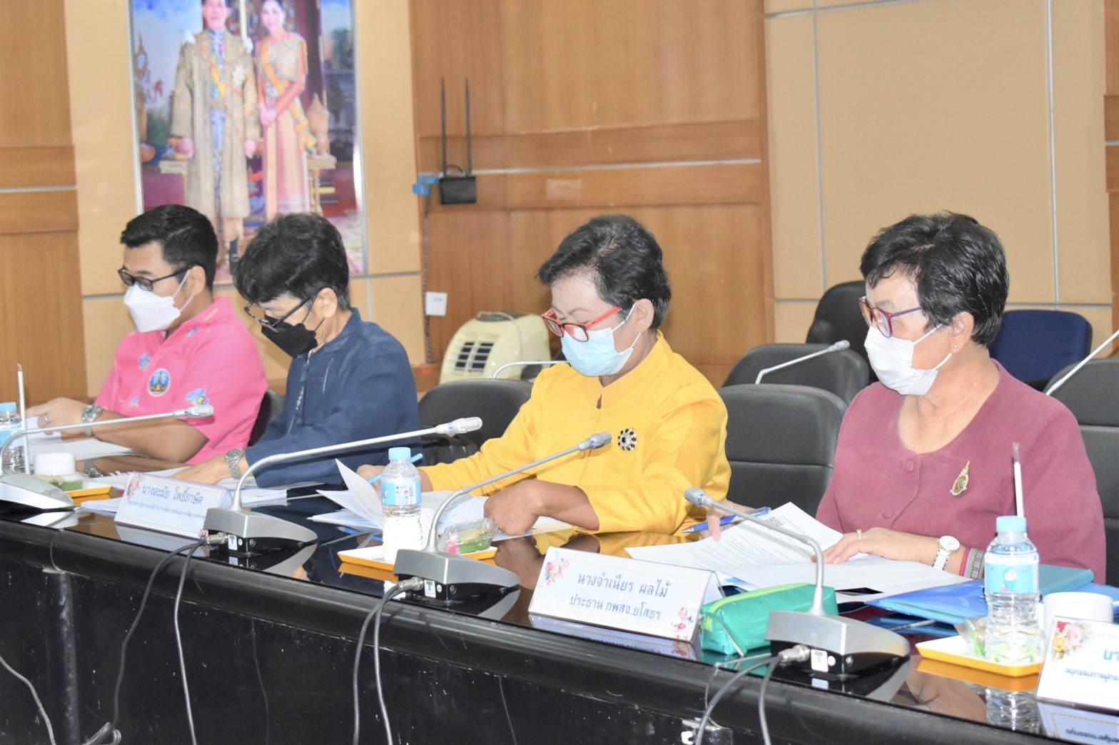 พช.ยโสธร กองทุนพัฒนาบทบาทสตรีจังหวัดยโสธร  จัดประชุมคณะอนุกรรมการบริหาร กองทุนพัฒนาบทบาทสตรีจังหวัดยโสธร   ครั้งที่ 5/2565