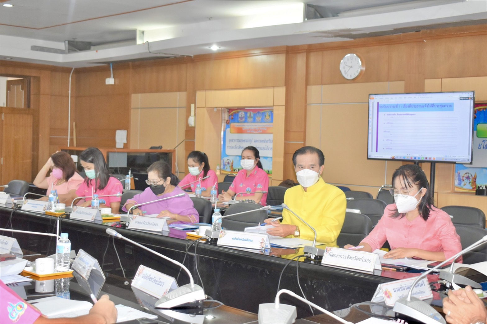 พช.ยโสธร กองทุนพัฒนาบทบาทสตรีจังหวัดยโสธร  จัดประชุมคณะอนุกรรมการบริหาร กองทุนพัฒนาบทบาทสตรีจังหวัดยโสธร   ครั้งที่ 5/2565