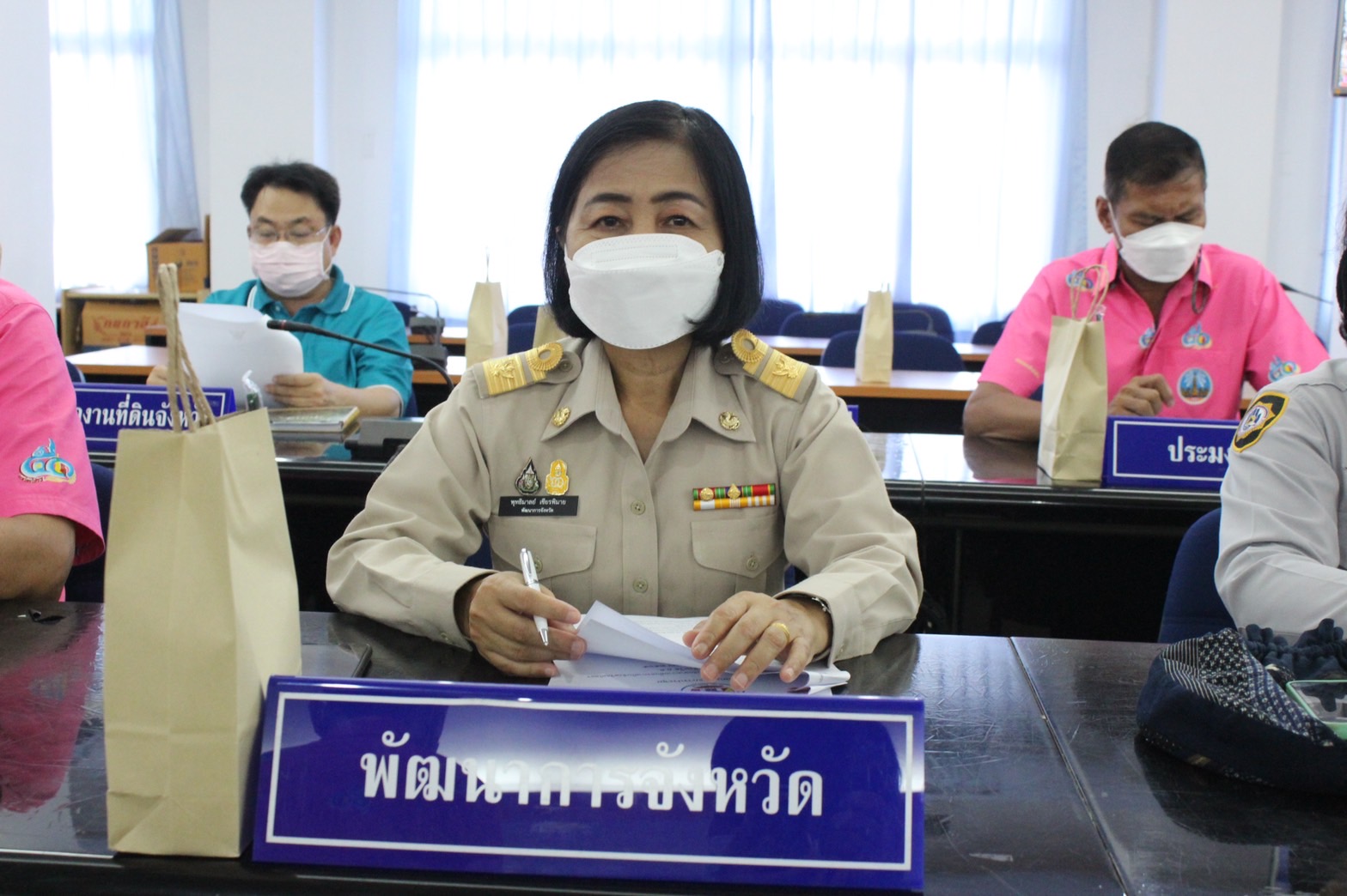 พ.ช ยโสธร ร่วมประชุมคณะกรรมการอำนวยการรักษาความมั่งคงภายในจังหวัดยโสธร