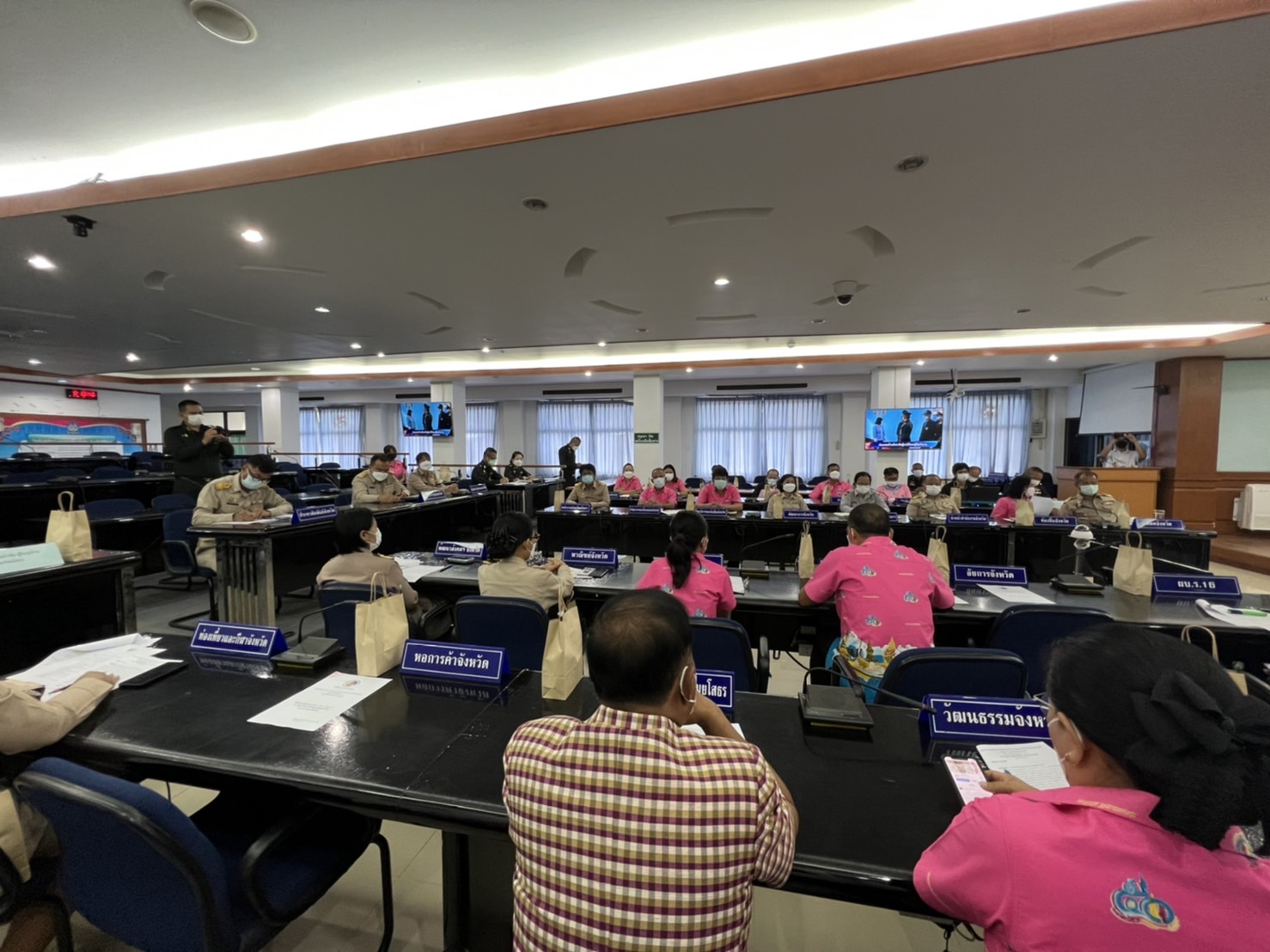 พ.ช ยโสธร ร่วมประชุมคณะกรรมการอำนวยการรักษาความมั่งคงภายในจังหวัดยโสธร