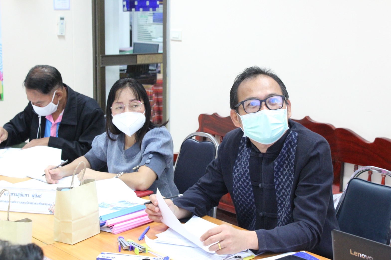 พช.ยโสธร  ประชุมคณะอนุกรรมการตรวจประเมินเพื่อการับรองมาตรฐานการพัฒนาชุมชน  ประจำปีงบประมาณ ปี2565 ผ่านระบบอิเล็กทรอนิก Zoom Cloud Meeting