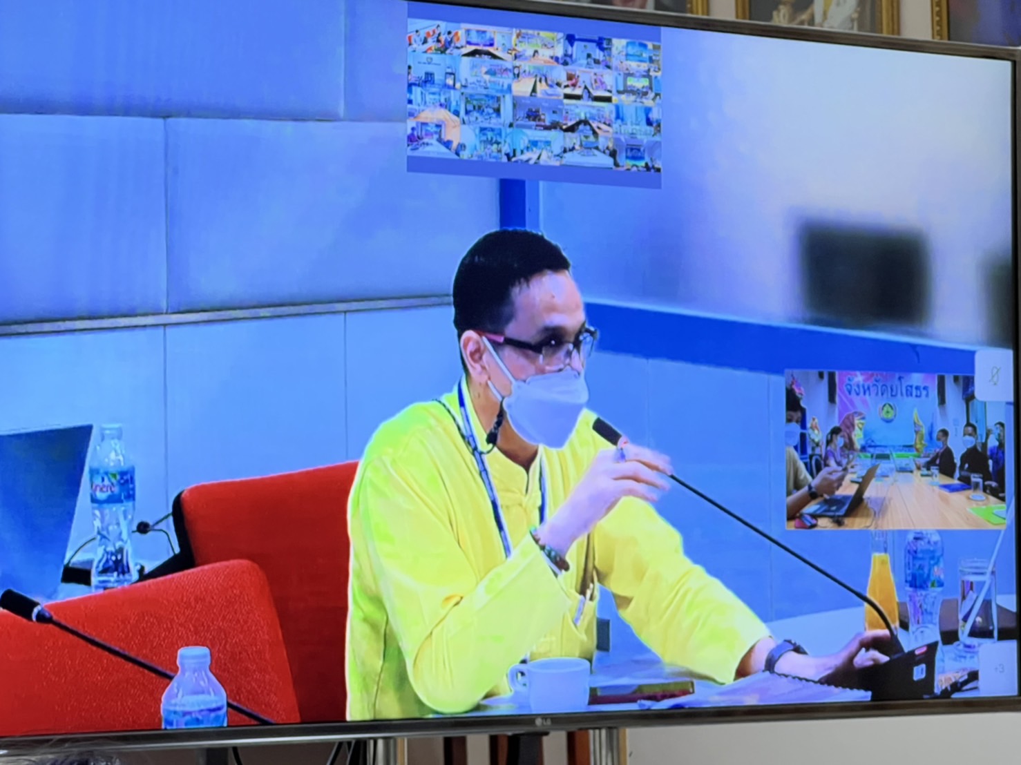 พช.ยโสธร   ฝึกอบรมระบบโปรแกรมบันทึกและประมวลผลข้อมูลความจำเป็นพื้นฐาน (จปฐ.) และข้อมูลพื้นฐานระดับหมู่บ้าน (กชช.2ค.) สำหรับใช้จัดเก็บข้อมูลห้วงแผนพัฒนาเศรษฐกิจและสังคมแห่งชาติ ฉบับที่ 13 (พ.ศ. 2566-2570) ผ่านระบบวิดีทัศน์ทางไกล Video Conference