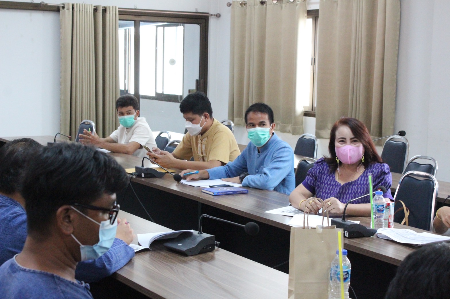 พช.ยโสธร ประชุมการขับเคลื่อนการพัฒนาเศรษฐกิจฐานรากและประชารัฐ “ร่วมกันคิด แบ่งกันทำ รวมกันขาย” จังหวัดยโสธร ครั้งที่ 1/2565