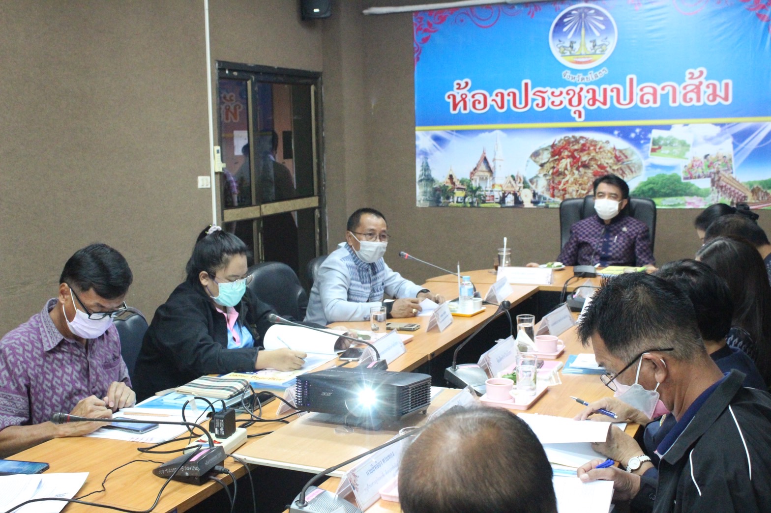 พช.ยโสธร  ประชุมคณะกรรมการคัดสรรกิจกรรมพัฒนาชุมชนดีเด่นจังหวัดยโสธร 