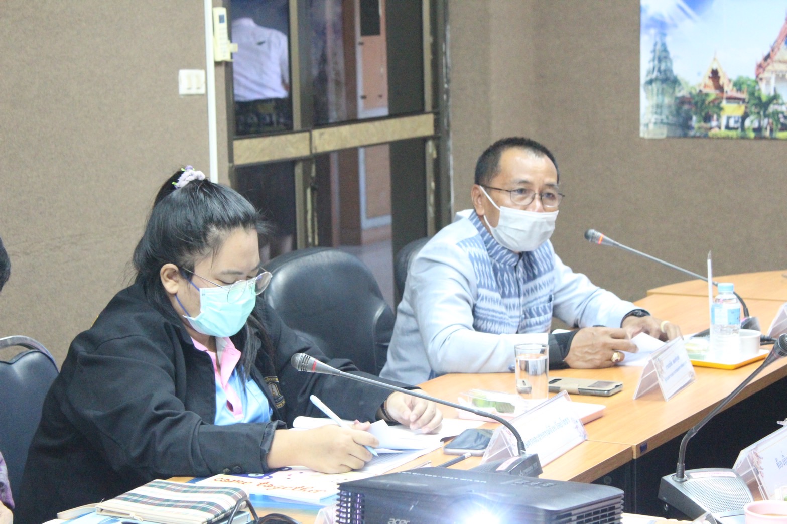 พช.ยโสธร  ประชุมคณะกรรมการคัดสรรกิจกรรมพัฒนาชุมชนดีเด่นจังหวัดยโสธร 