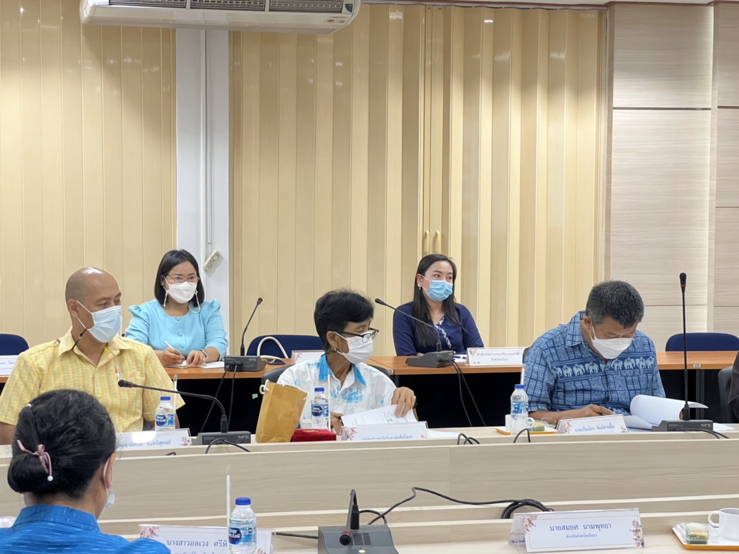 พช.ยโสธร ประชุมคณะทำงานการพัฒนาเศรษฐกิจฐานรากและประชารัฐ (E3) จังหวัดยโสธร  ครั้งที่ 1 /2565