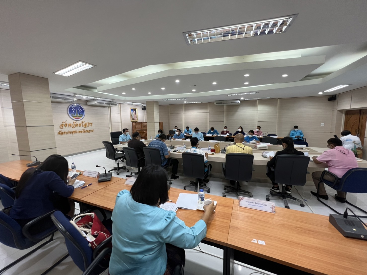 พช.ยโสธร ประชุมคณะทำงานการพัฒนาเศรษฐกิจฐานรากและประชารัฐ (E3) จังหวัดยโสธร  ครั้งที่ 1 /2565