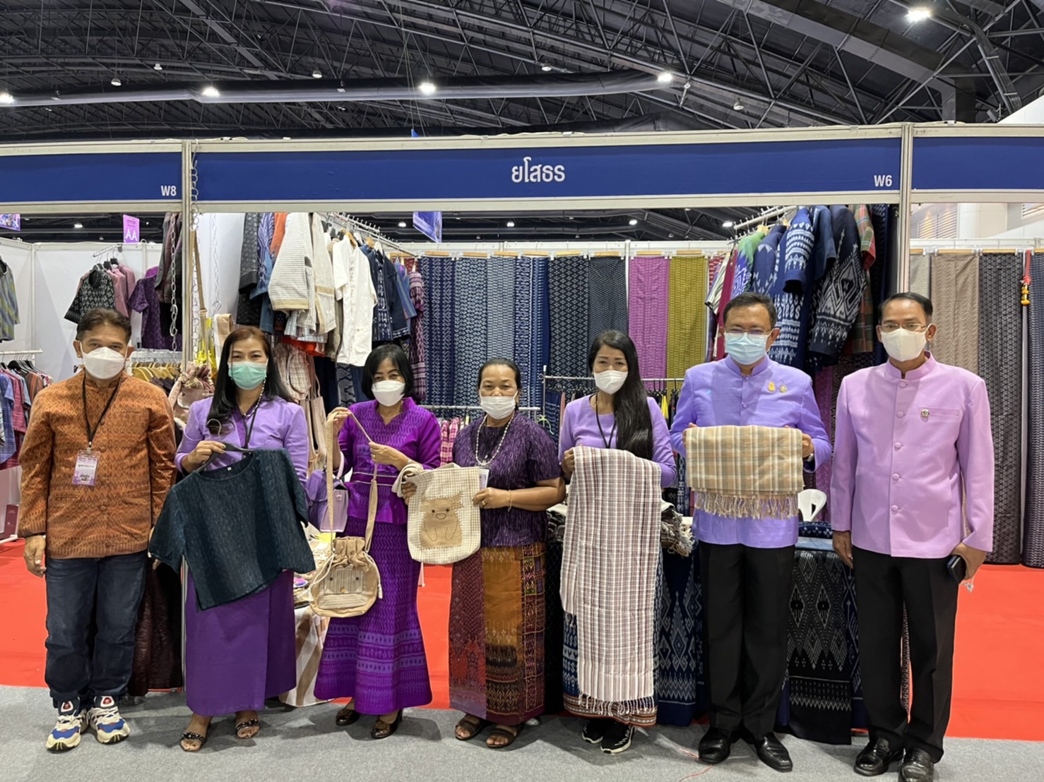 จังหวัดยโสธร ร่วมพิธีเปิดงาน OTOP Midyear 2022ในงาน สุขช้อป สุขใจ สุขทั่วไทยรวมไว้ในที่เดียว” ณ ศูนย์แสดงสินค้าและการประชุม อิมแพ็ค เมืองทองธานี