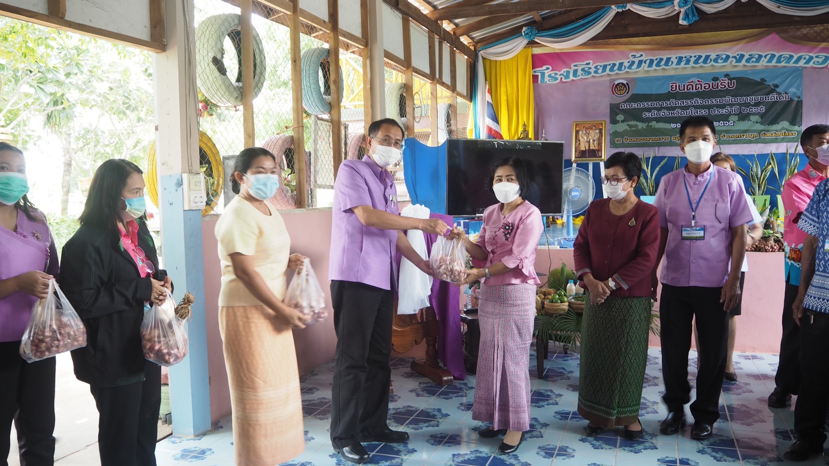 พช.ยโสธร (วันที่ 2) การคัดสรรกิจกรรมพัฒนาชุมชนดีเด่น ประจำปี 2565