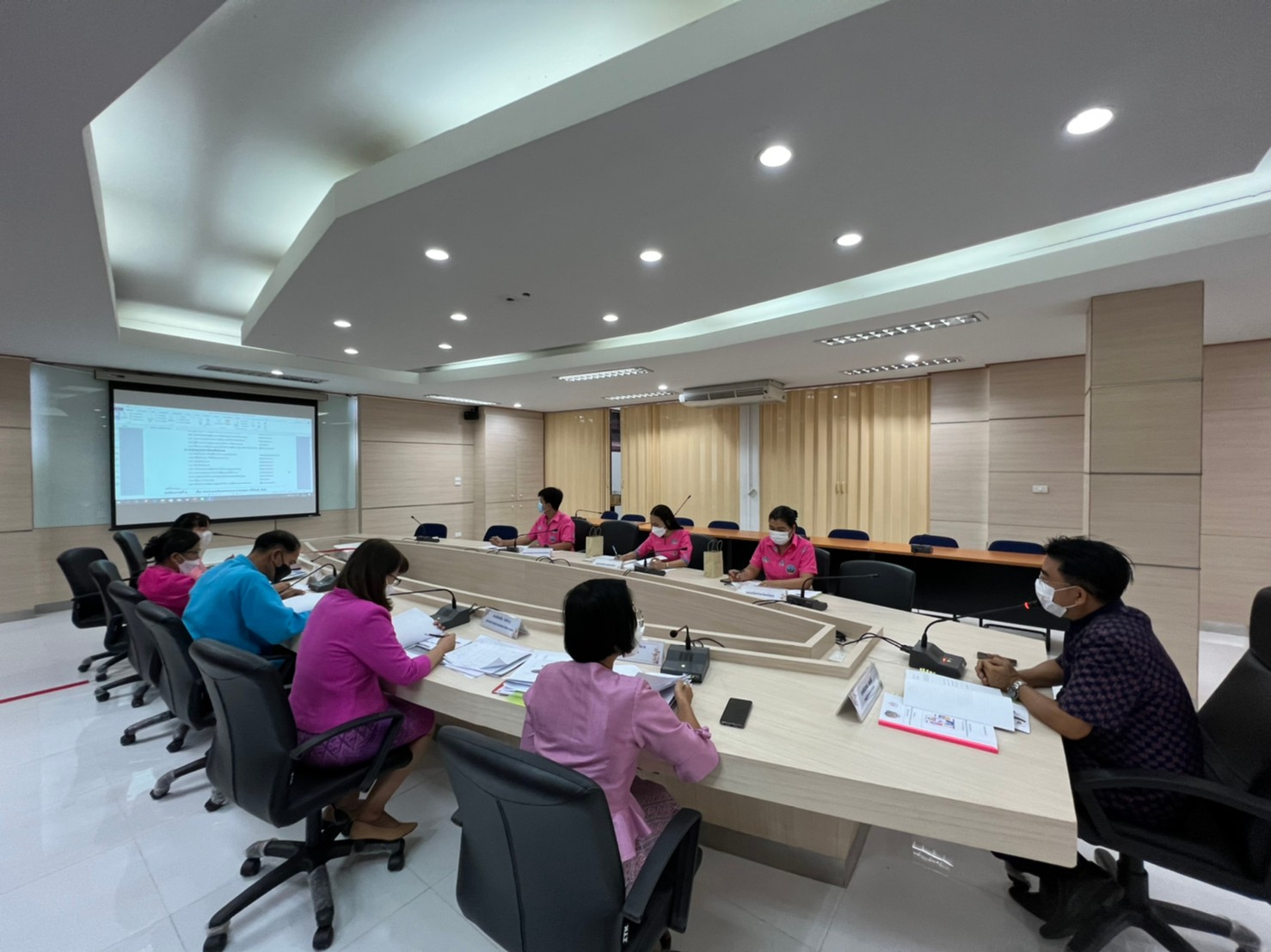 พช.ยโสธร ประชุมคณะกรรมการรับรองมาตรฐานการพัฒนาชุมชนจังหวัดยโสธร ประจำปี 2565 ครั้งที่ 1/2565 