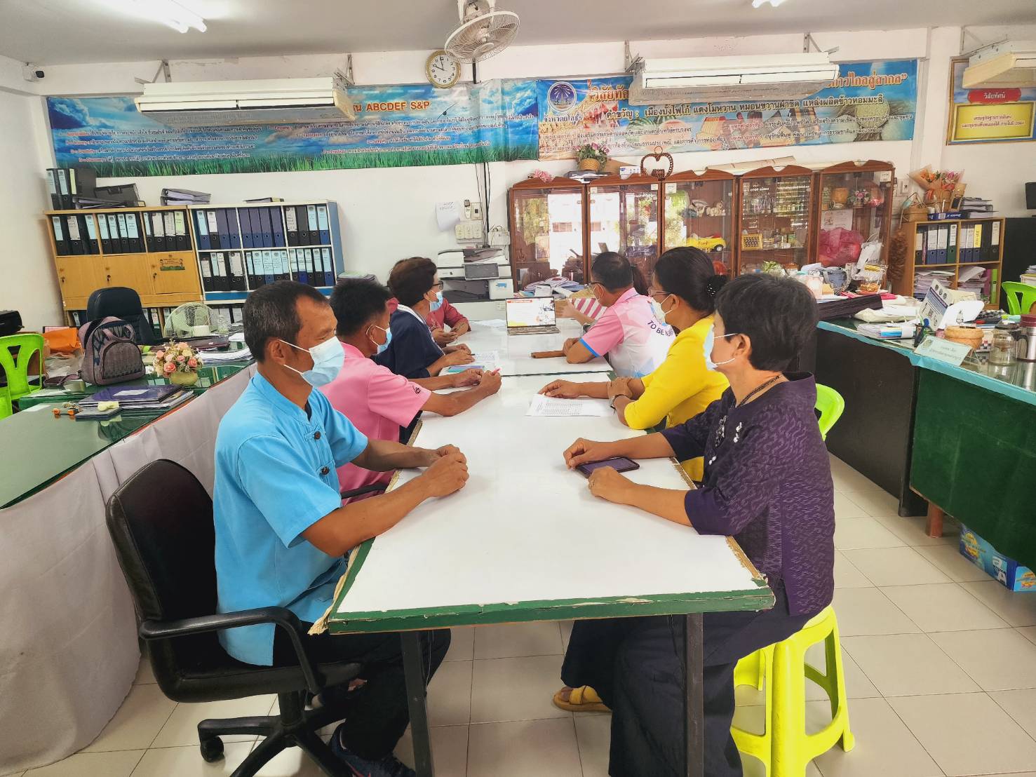 พช.ยโสธร ร่วมรับฟังการประชุมกรมการพัฒนาชุมชน ครั้งที่ 7/2565 ผ่านระบบวีดิทัศน์ทางไกล (Video Conference) และระบบ TV พช.