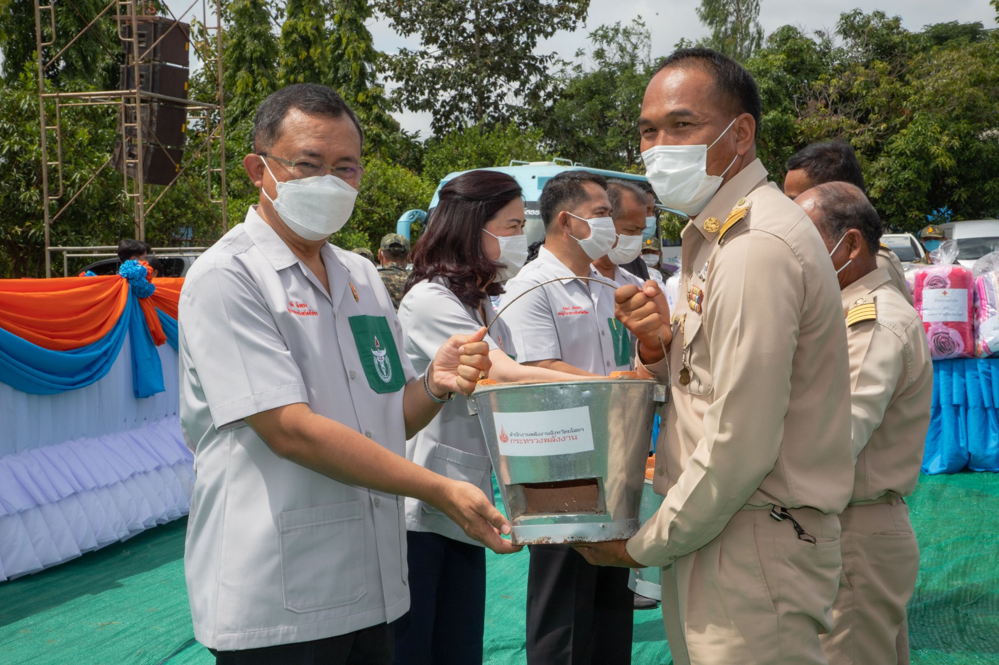 พช.ยโสธร  ร่วมกิจกรรมหน่วยแพทย์อาสาสมเด็จพระศรีนครินทราบรมราชชนนี (พอ.สว.) รวมกับ โครงการจังหวัดเคลื่อนที่ “เพิ่มรอยยิ้ม เติมความสุข ให้คนยโสธร” ประจำปีงบประมาณ พ.ศ. 2565 ครั้งที่ 8